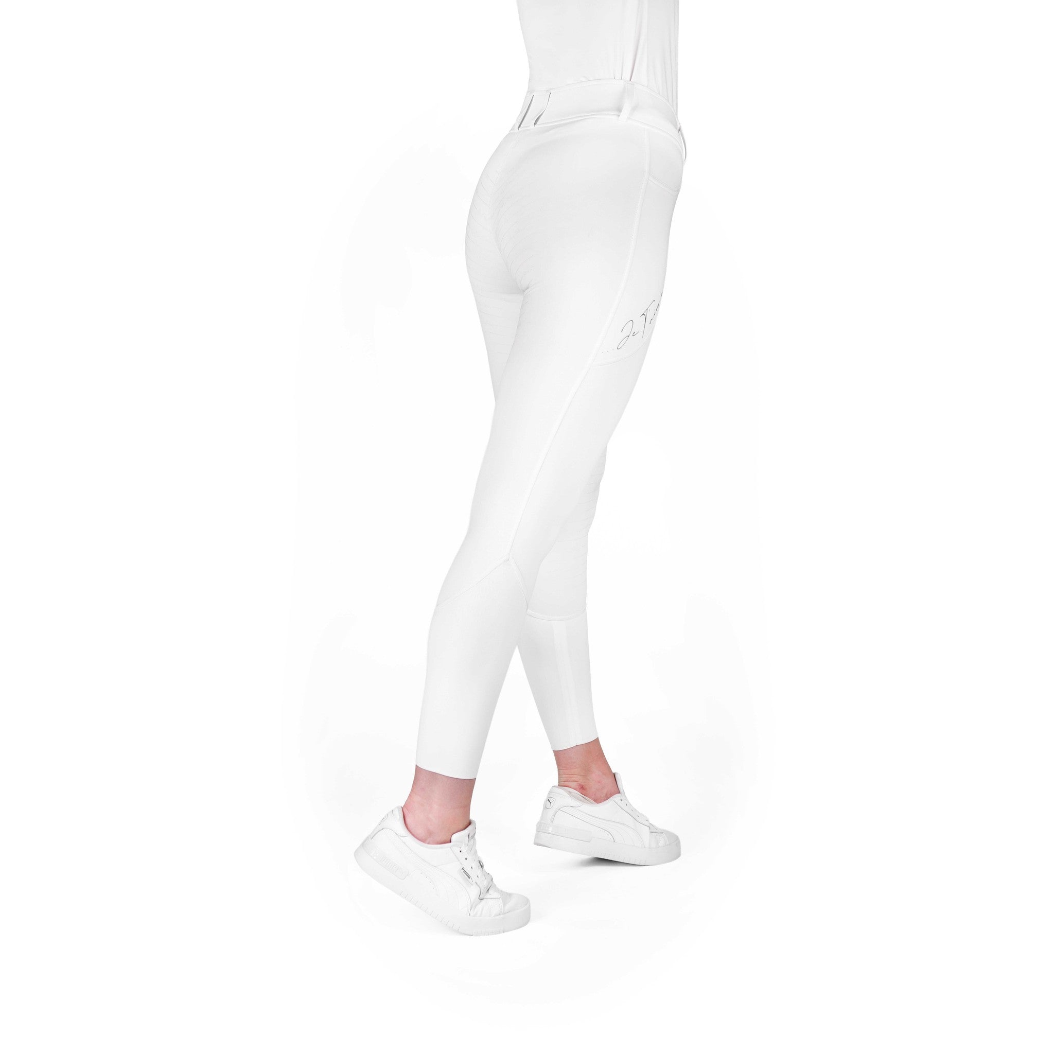 Je t’aime EQUITHÈME Elsa Breeches - Ladies White 979842136