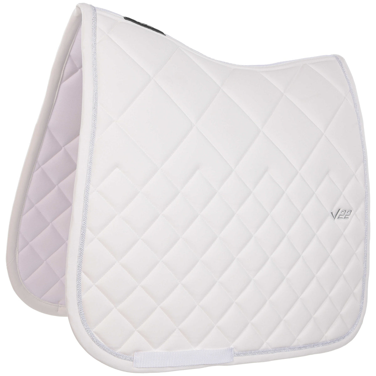 Lami-Cell V22 Dressage Saddle Pad - White - 220045301_packshot_1