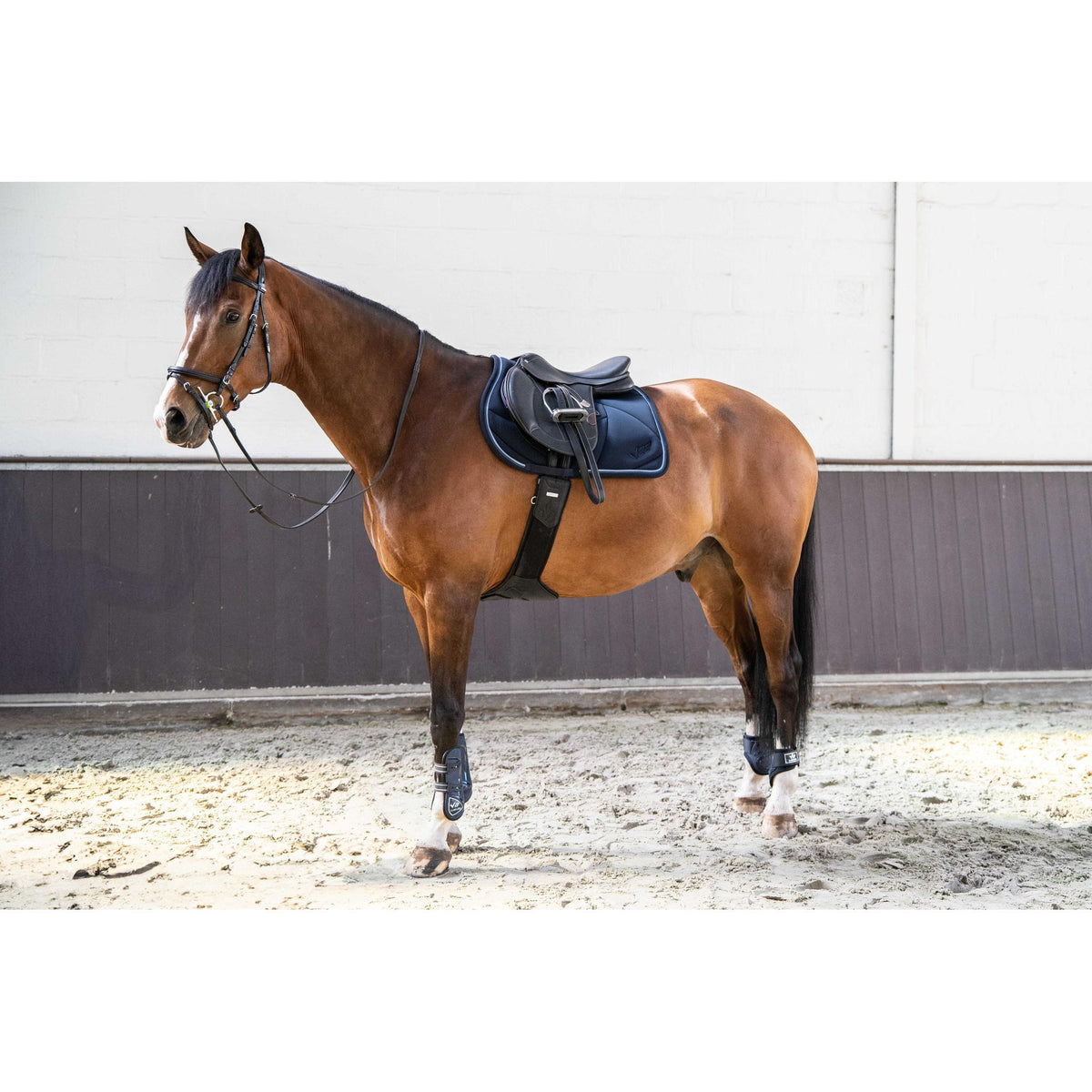 Lami-Cell V22 Picasso Saddle Pad - Navy blue - 220046307_ambi_1