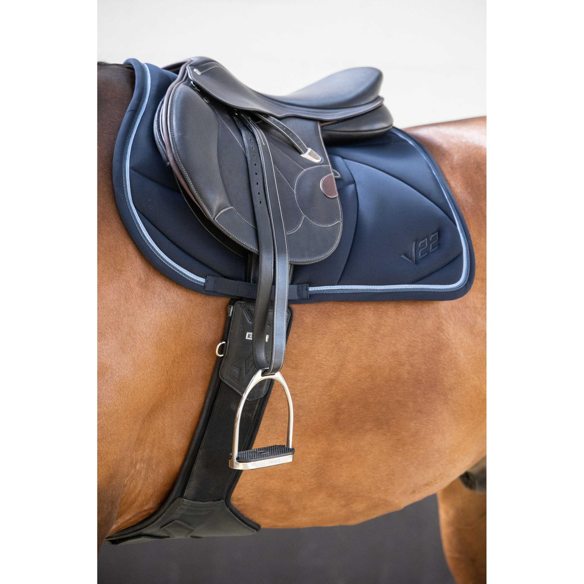 Lami-Cell V22 Picasso Saddle Pad - Navy blue - 220046307_ambi_2
