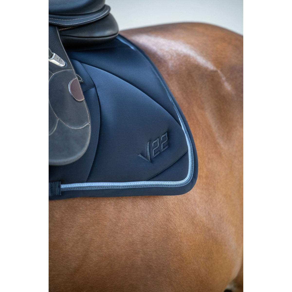 Lami-Cell V22 Picasso Saddle Pad - Navy blue - 220046307_ambi_3
