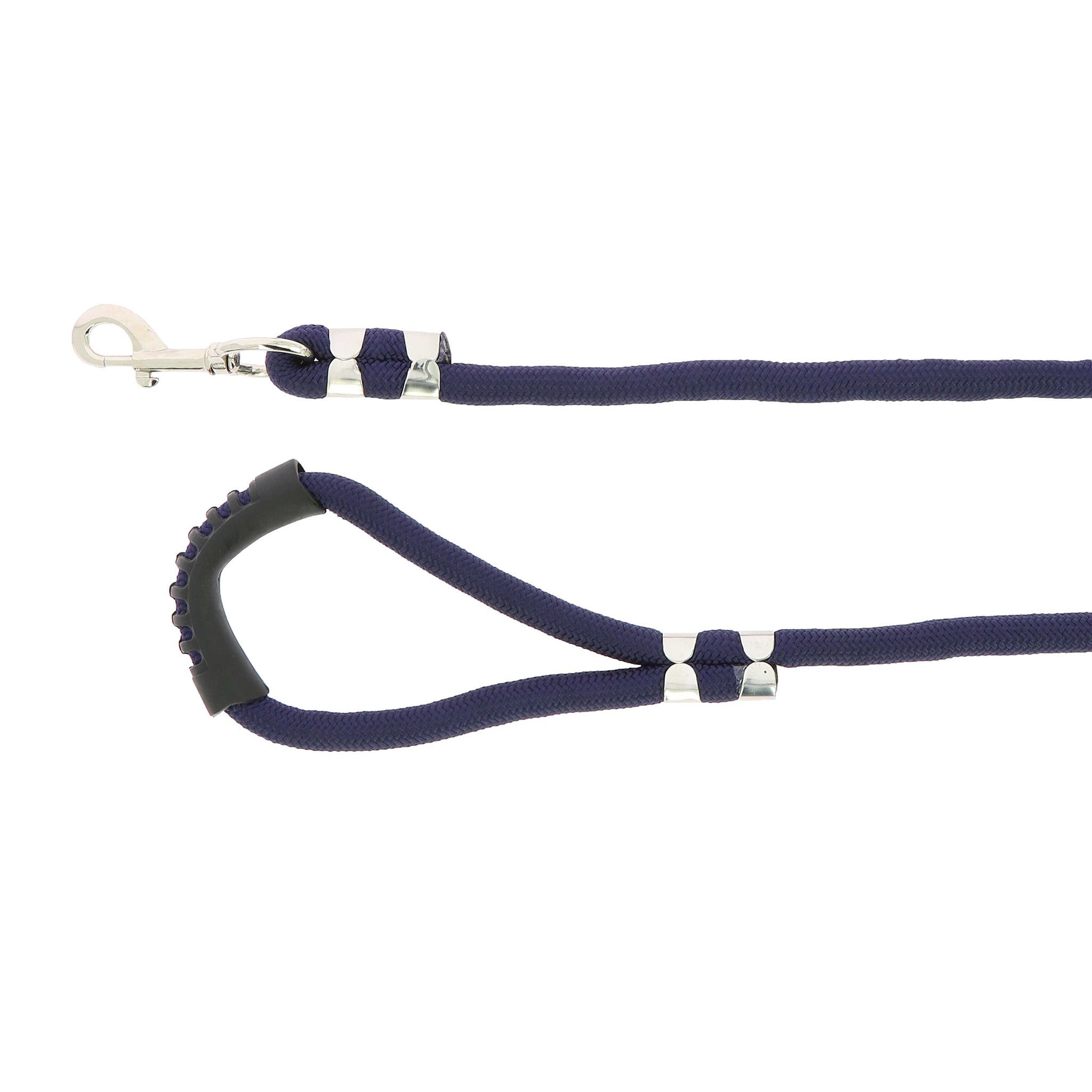 Norton Rubber handle lead rope Navy blue 520003007