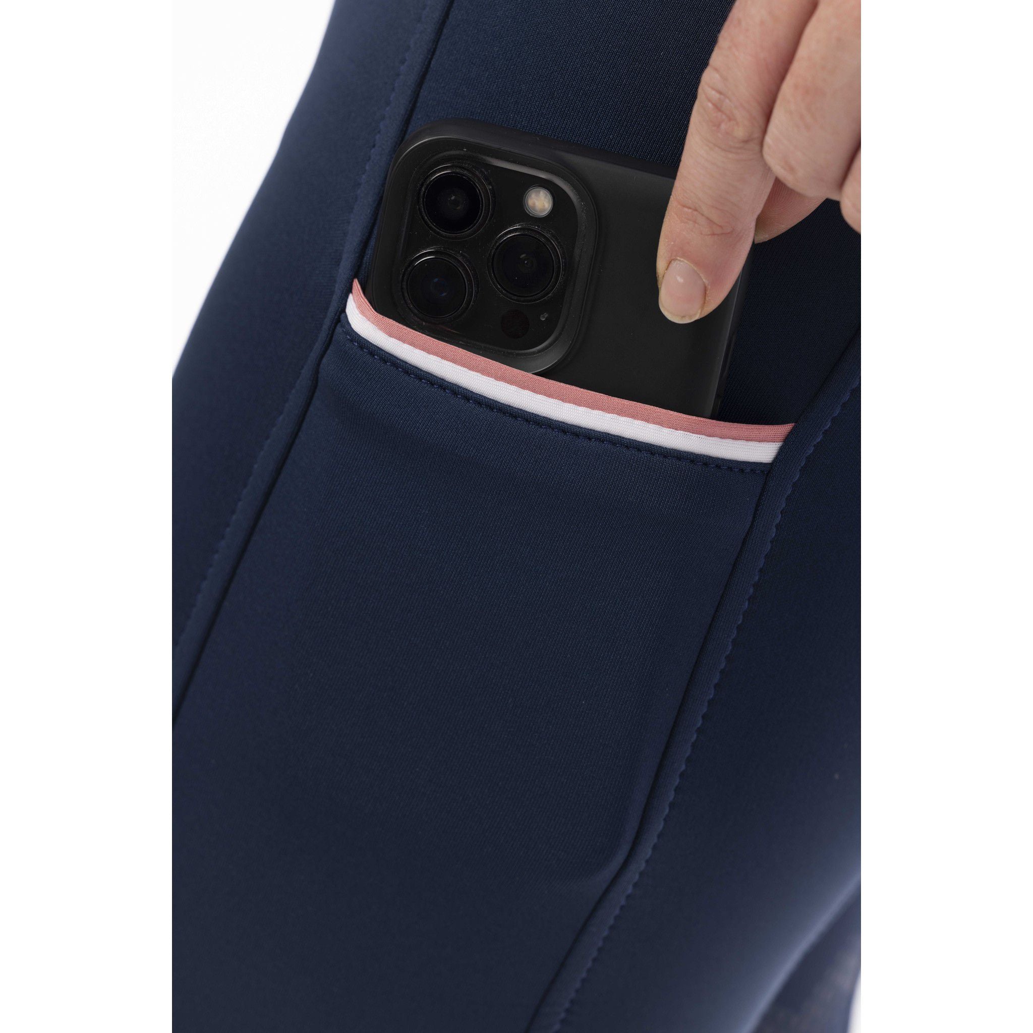 Riding World Agadir Silicone Seat Leggings - Ladies Navy blue 989501736