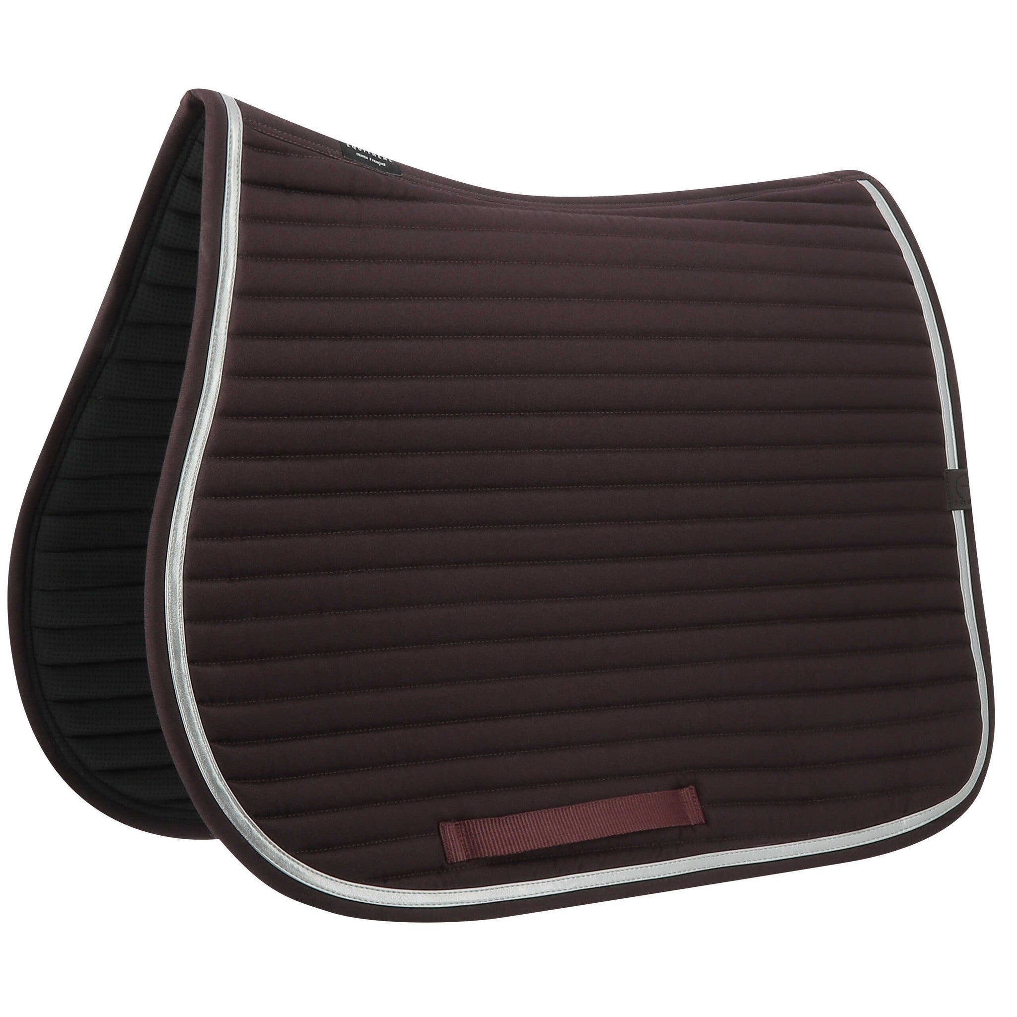 EQUITHÈME Spring All-Purpose Saddle Pad - Burgundy - 204781033_packshot_1