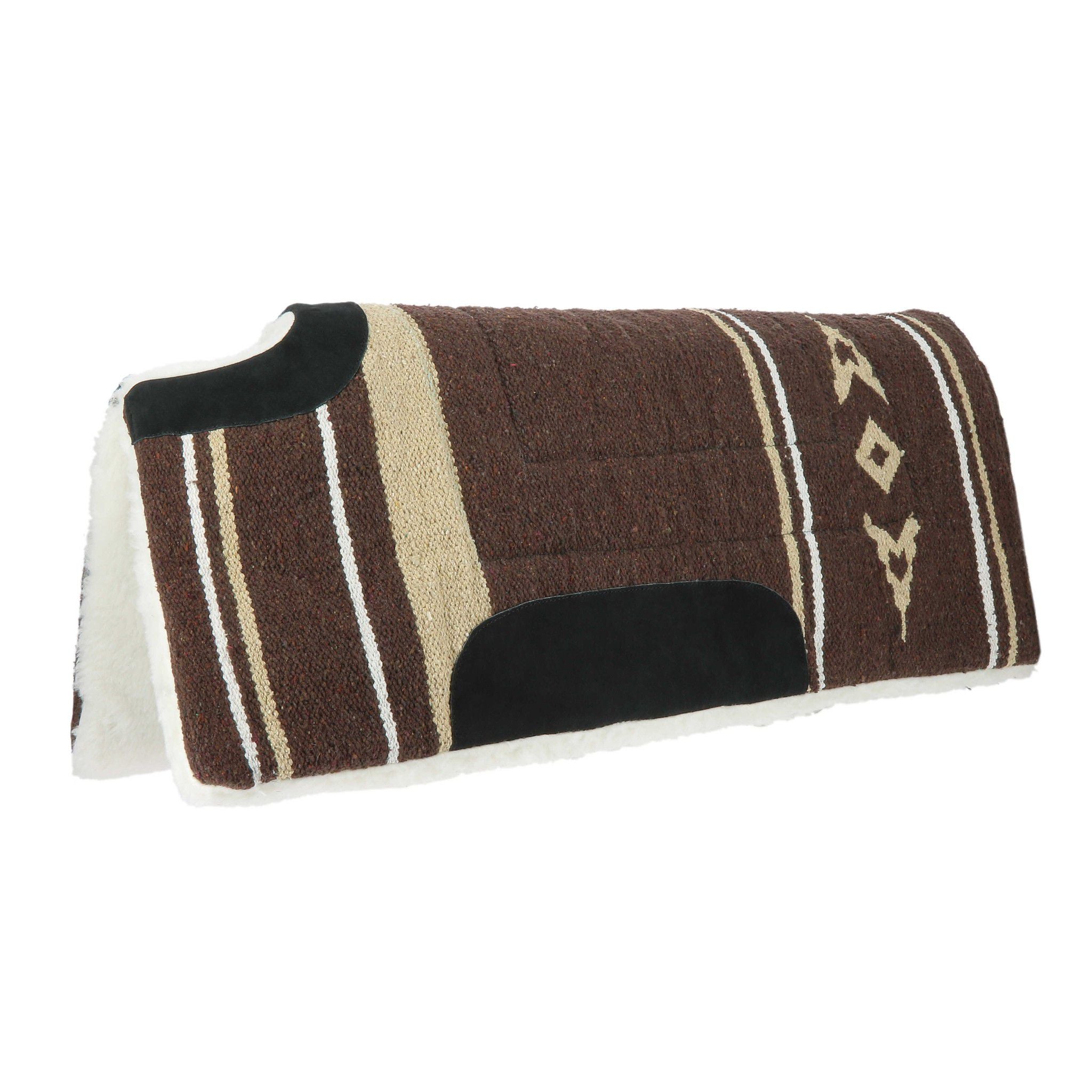 Westride Navajo gullet cut Saddle pad Brown 801107004