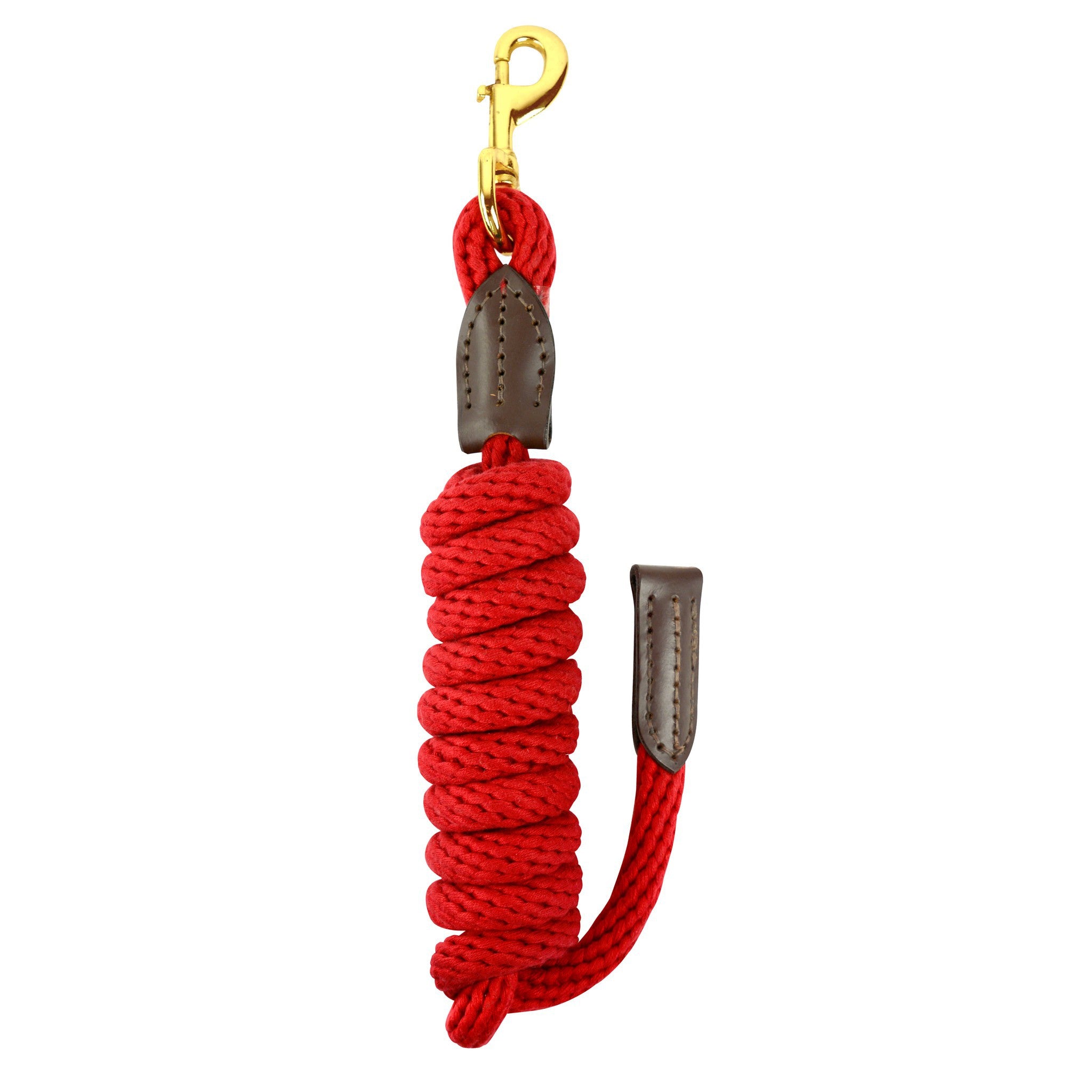 Norton Leather lead rope Red 520056403