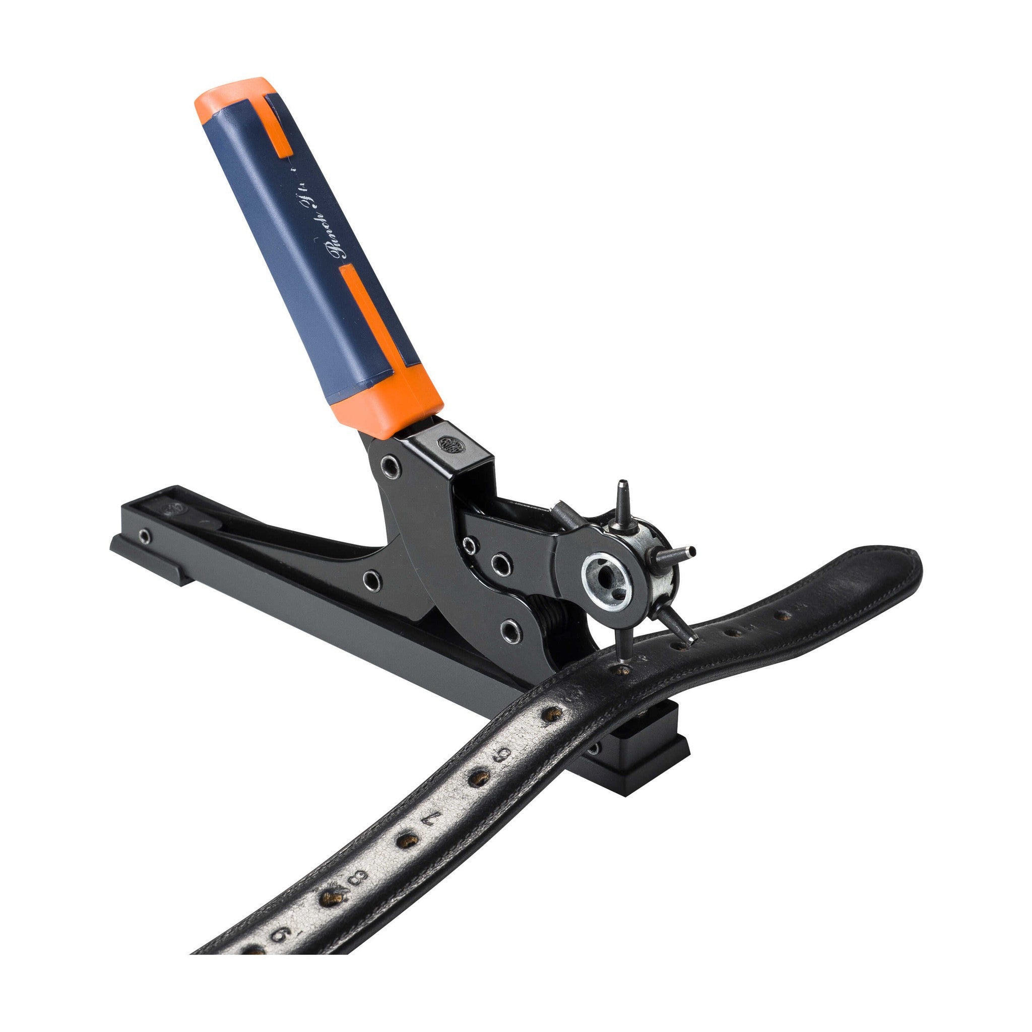 Hippo-Tonic Tabletop Hole punch Black 700426