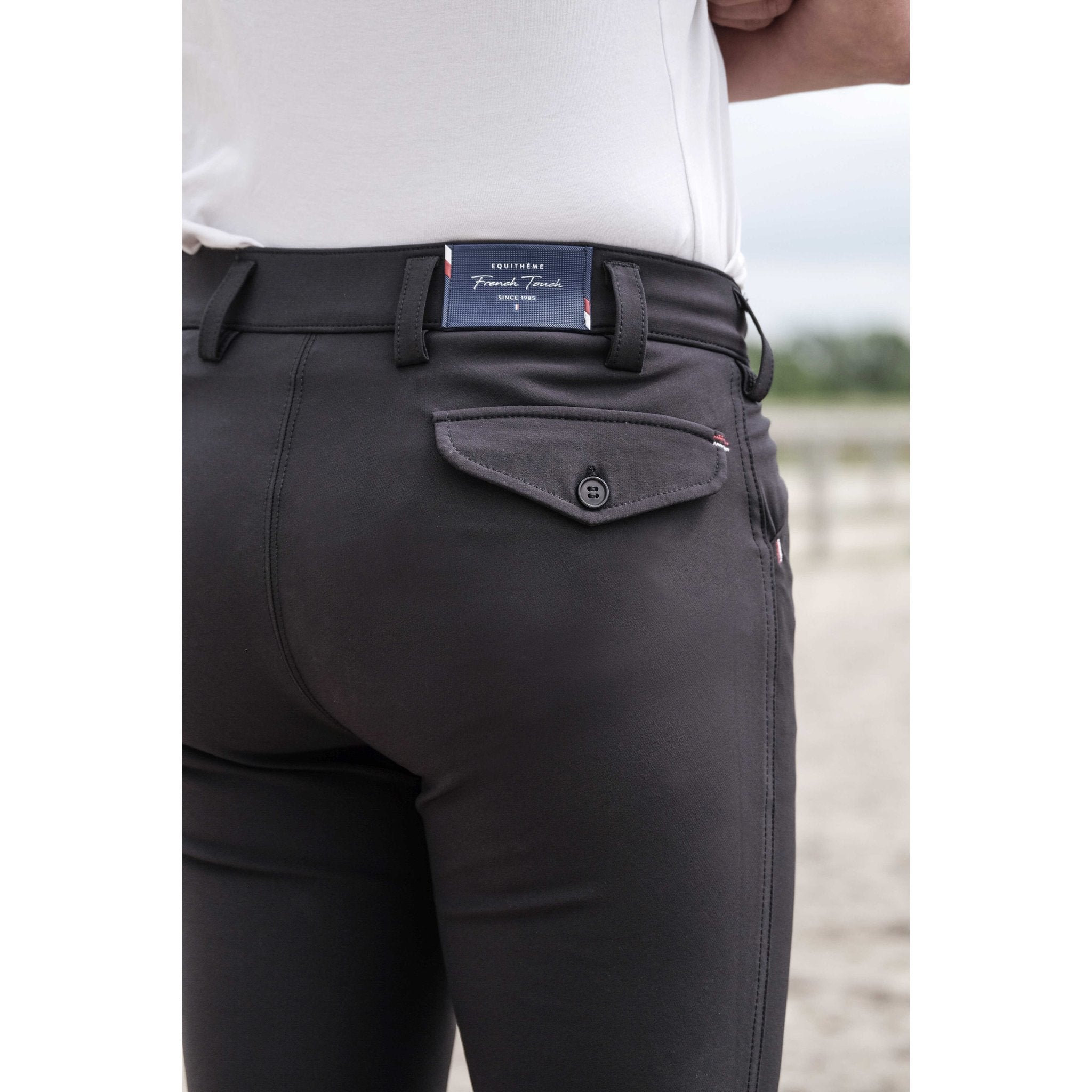 EQUITHÈME Eliot Breeches - Men - Black - 979368238_ambi_2