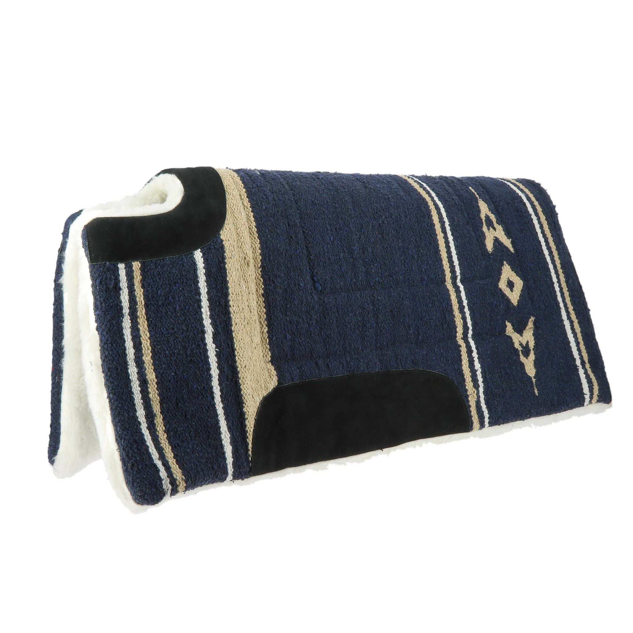 Westride Navajo gullet cut Saddle pad Blue 801107006