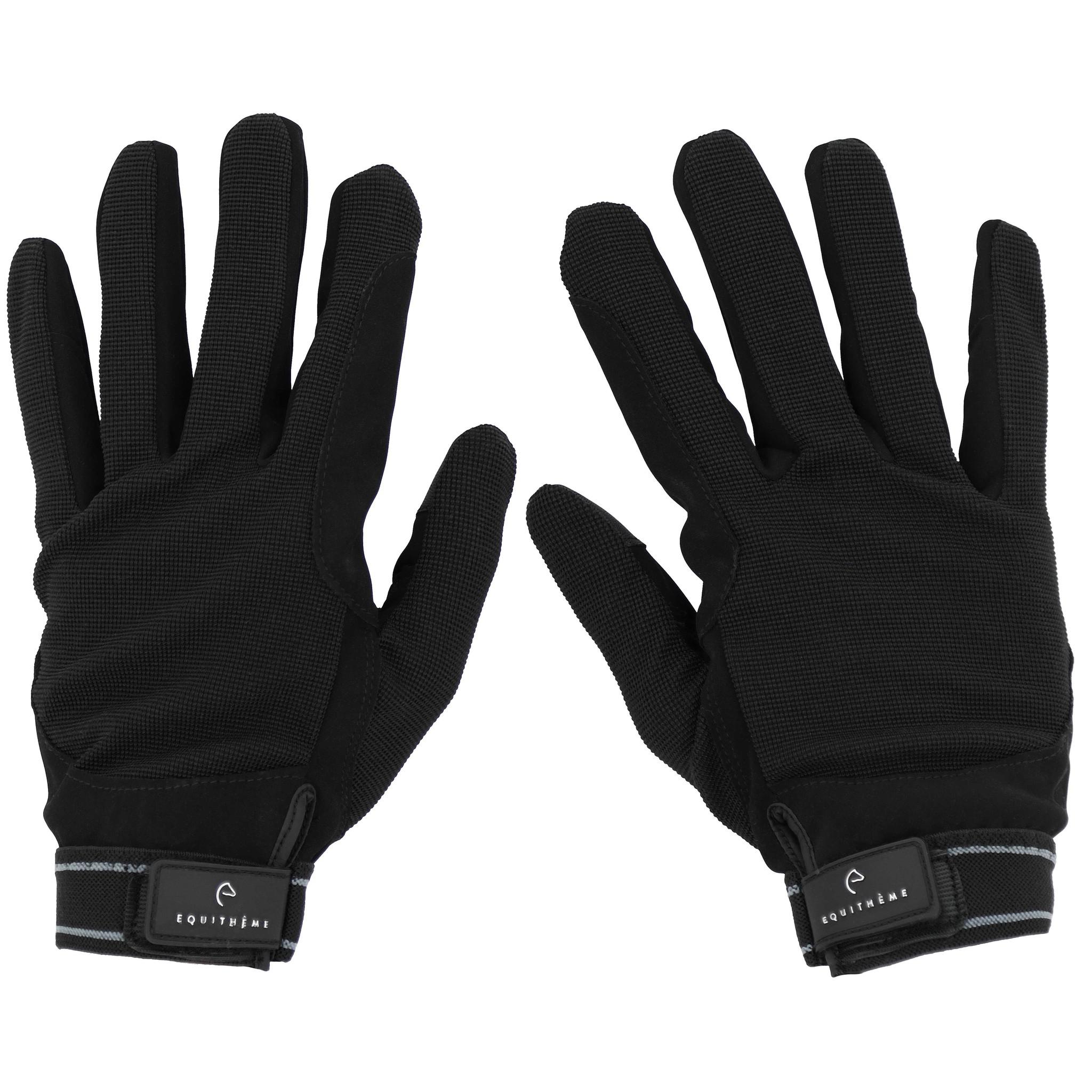 EQUITHÈME Mesnil Gloves Black 930263023