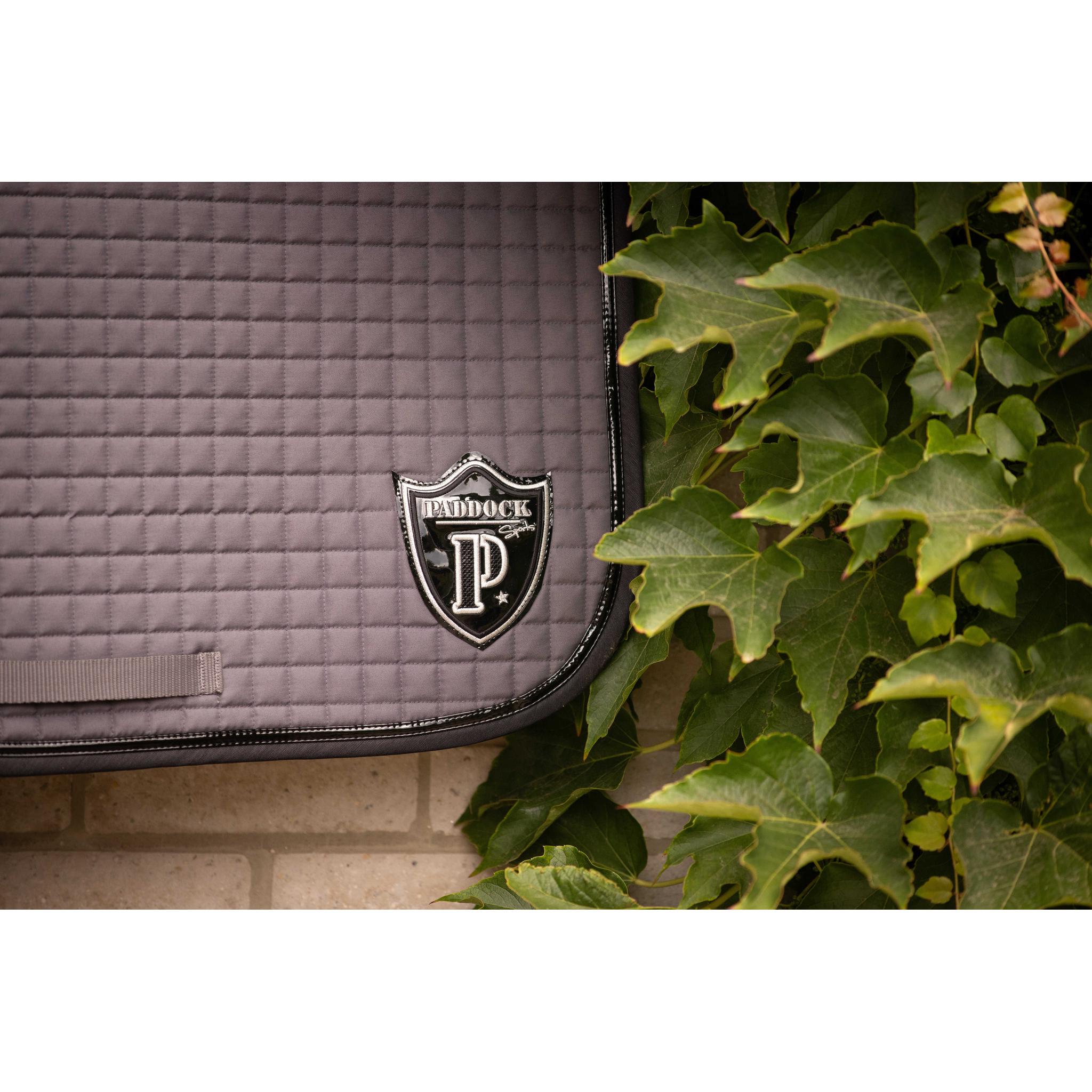 Paddock Sports American Dressage Saddle Pad Grey - 204745031_ambi_2