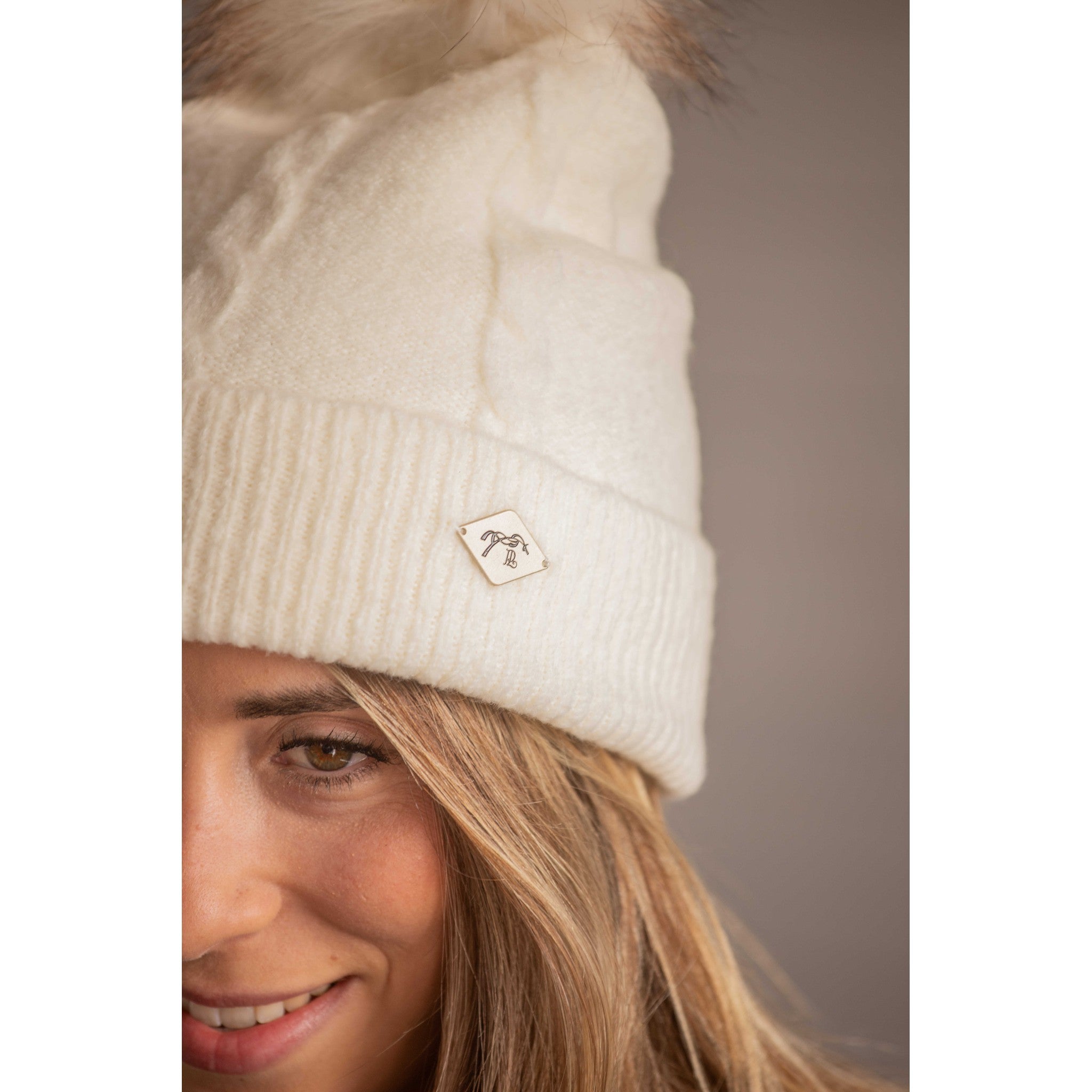 Pénélope Michka Beanie White 985808005