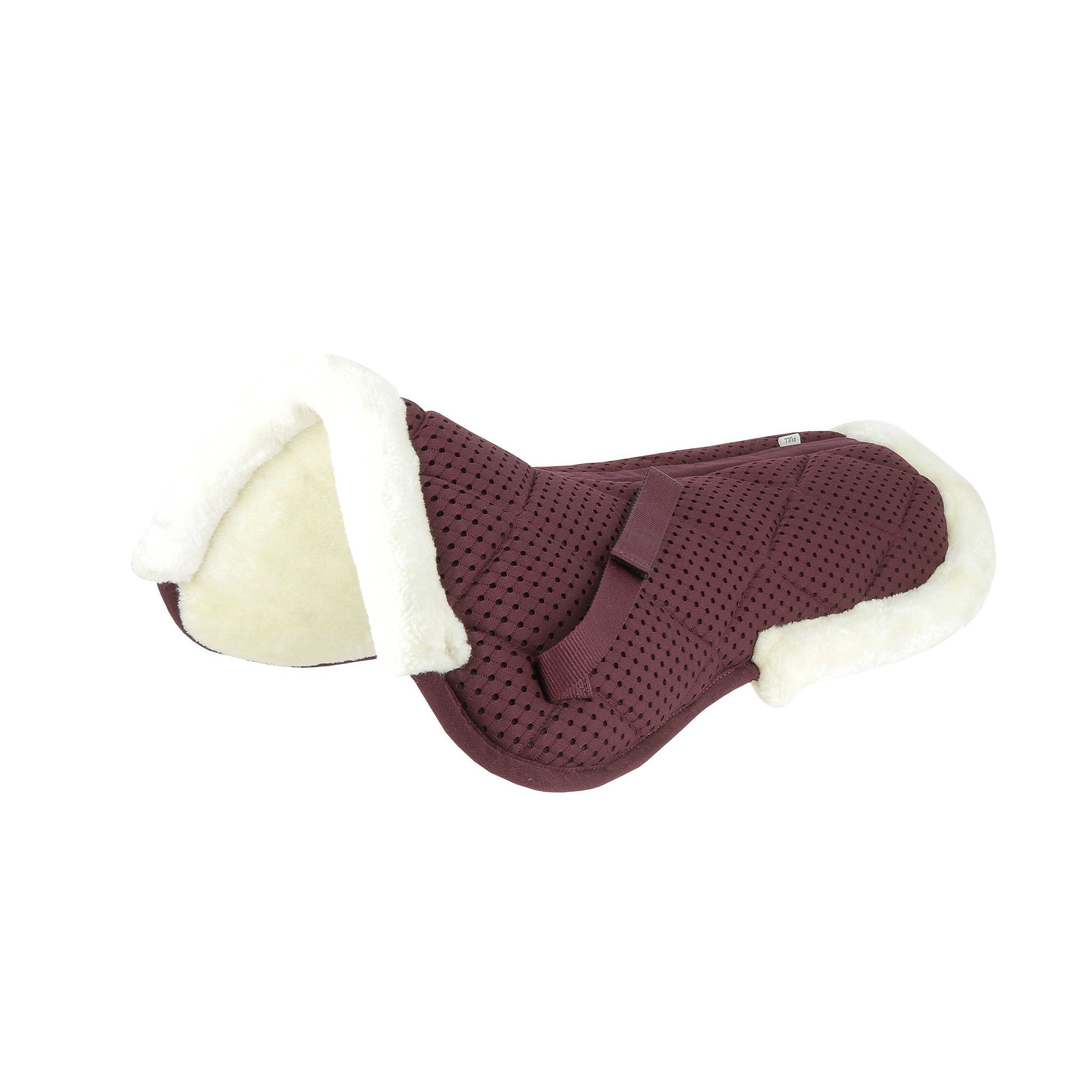 EQUITHÈME Pro air back Pad Burgundy 206070033