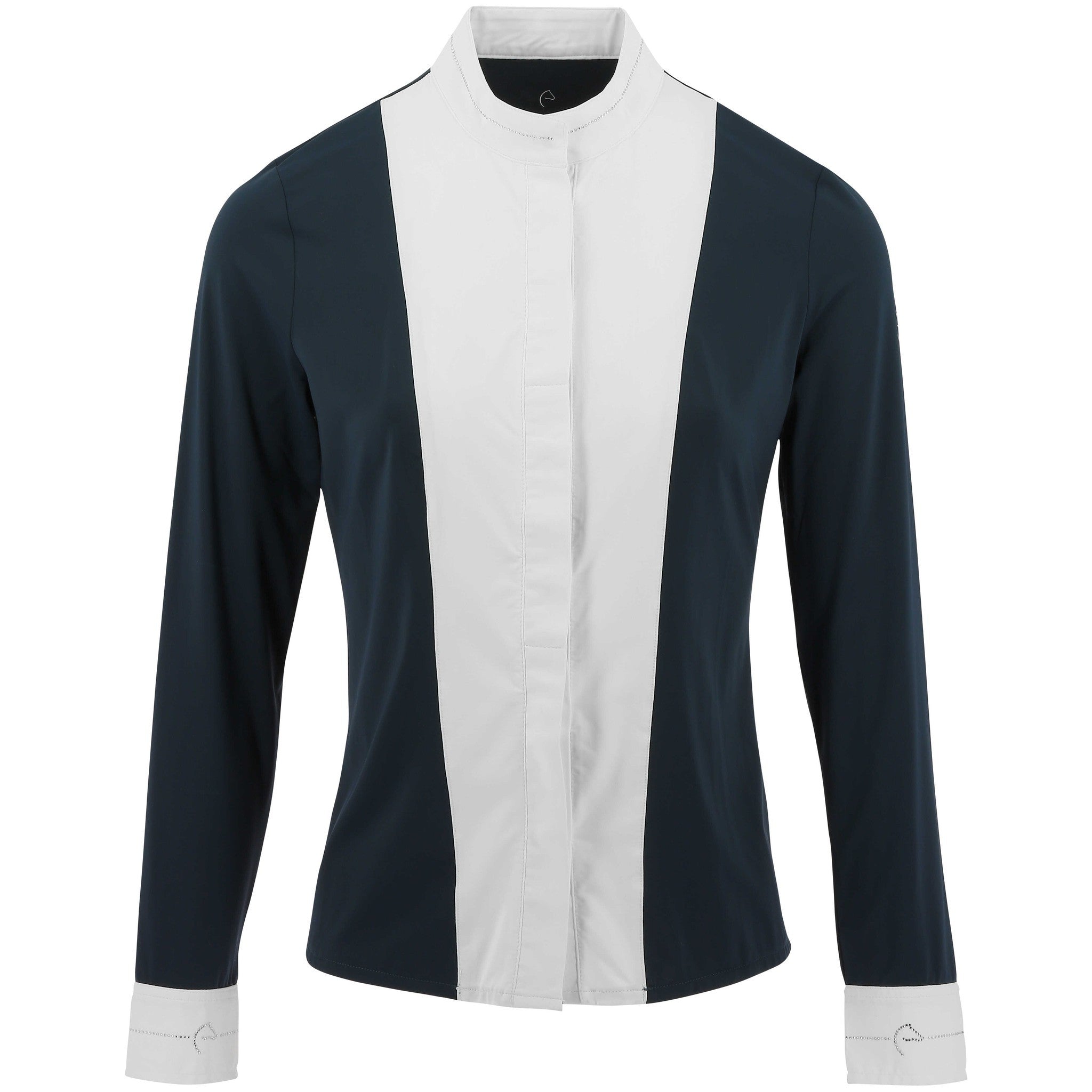 EQUITHÈME Julia Show Shirt - Ladies Navy blue 962099072