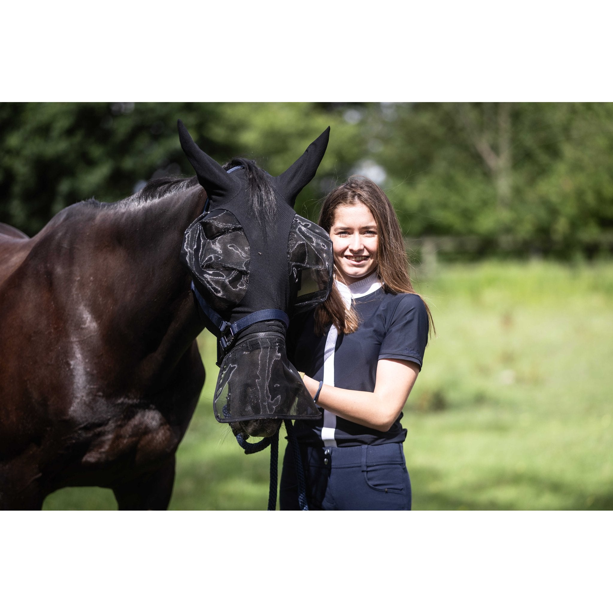 LAMI-CELL Flexifit 3-in-1 Fly Mask Black - 306047302_ambi_13