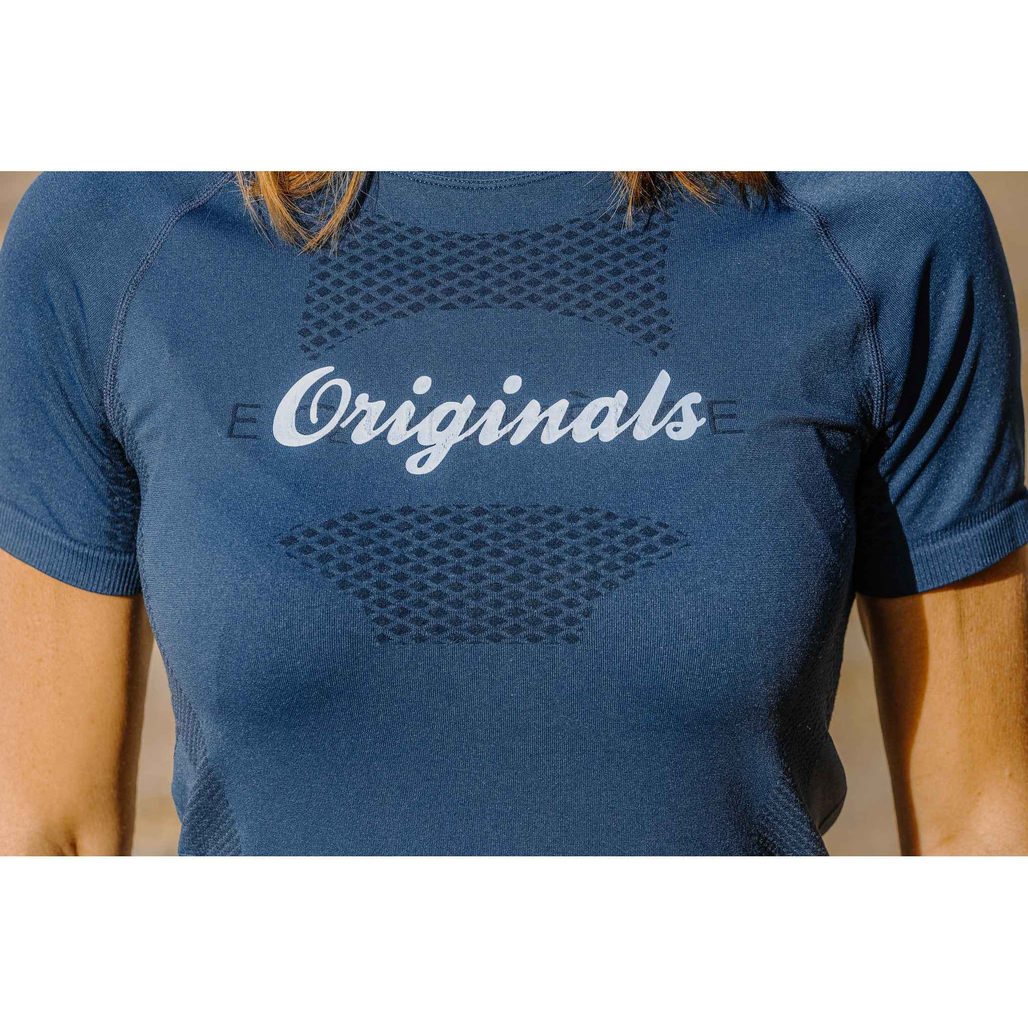 EQUITHÈME Seamless Short Sleeve T-Shirt – Elena Navy blue 963108072