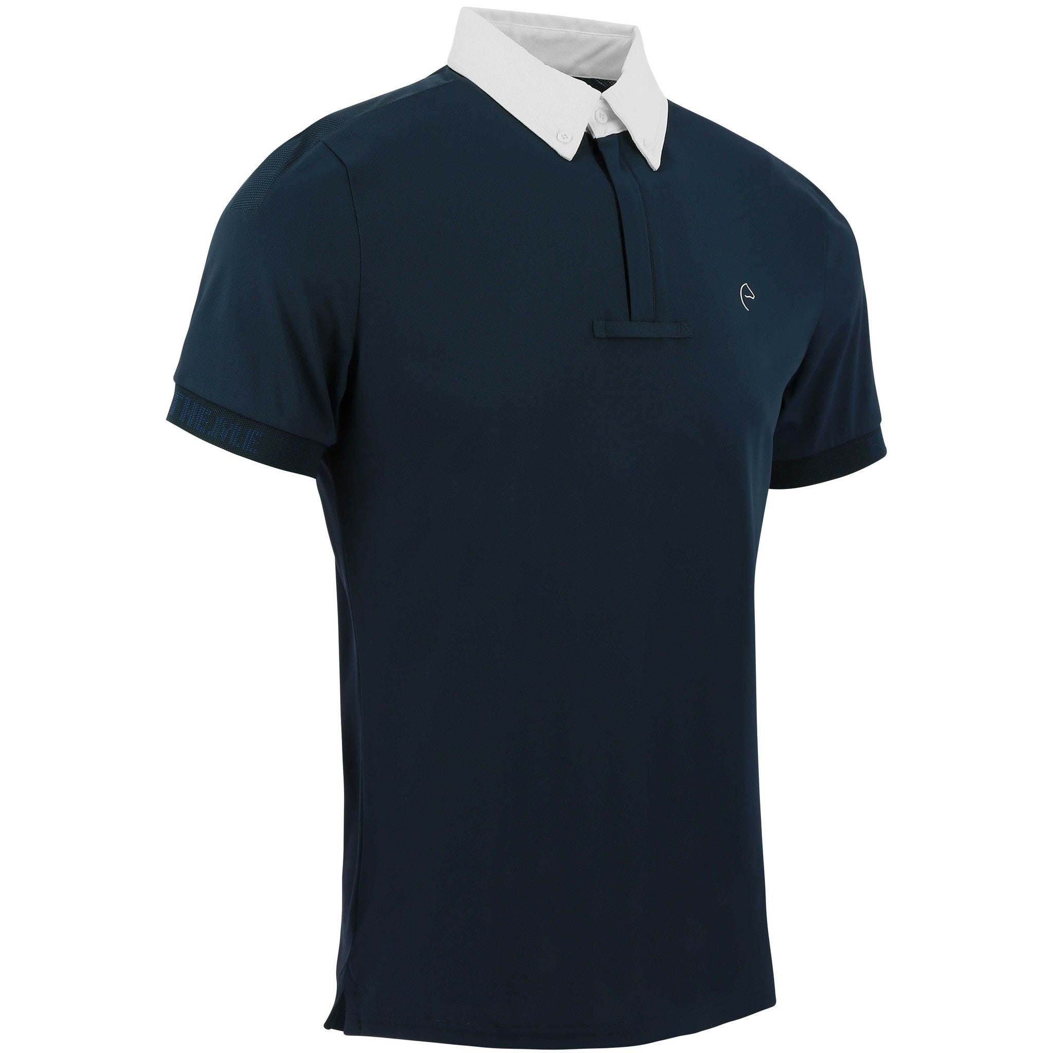 EQUITHÈME Wellington Compétition Polo-Shirt - Men Navy blue 962063072