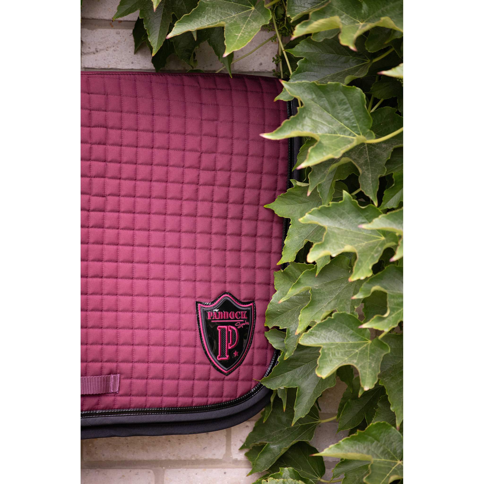 Paddock Sports American Dressage Saddle Pad Plum - 204745034_ambi_9