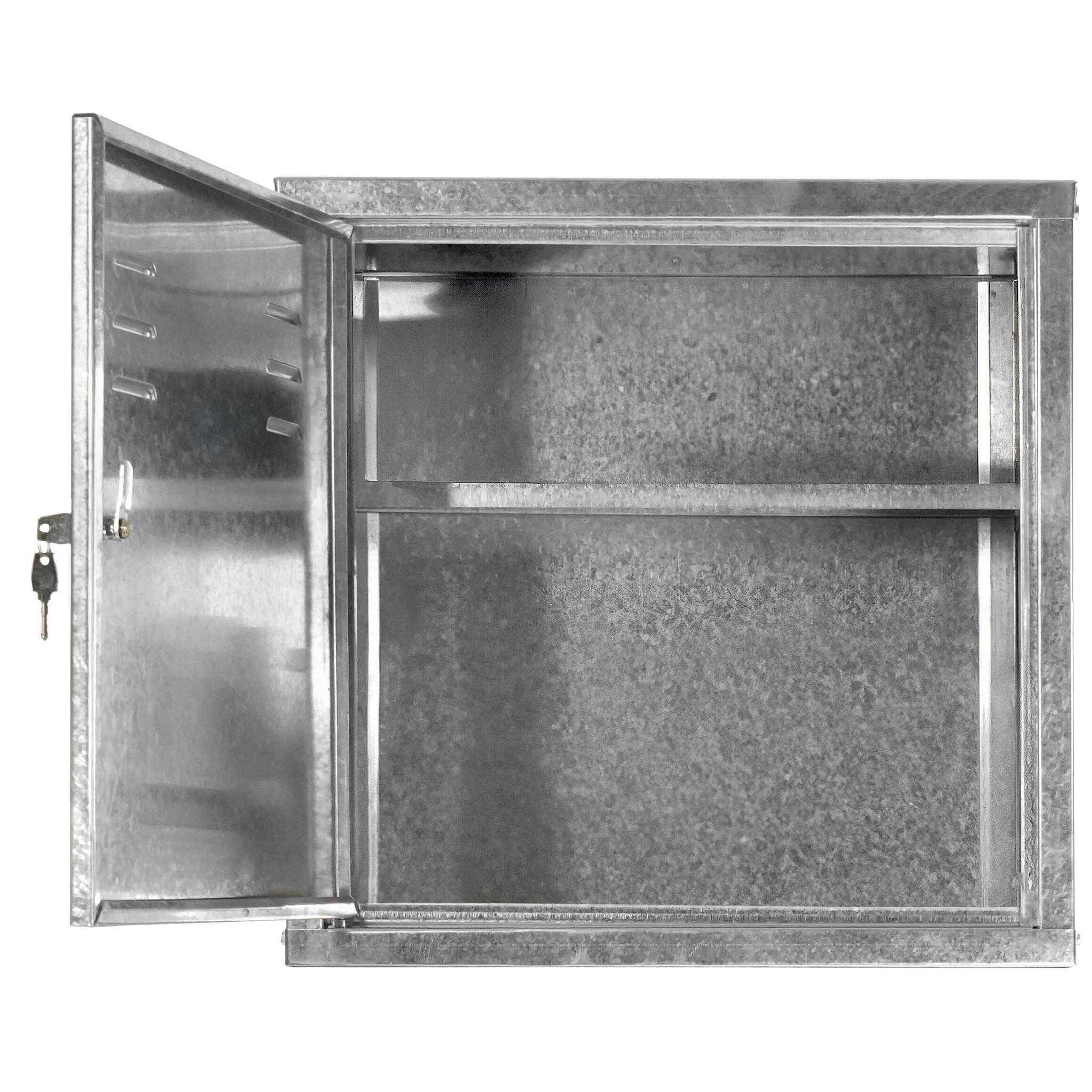 Hippo-Tonic Metal Cabinet Extension Nickel plated metallic 704002001