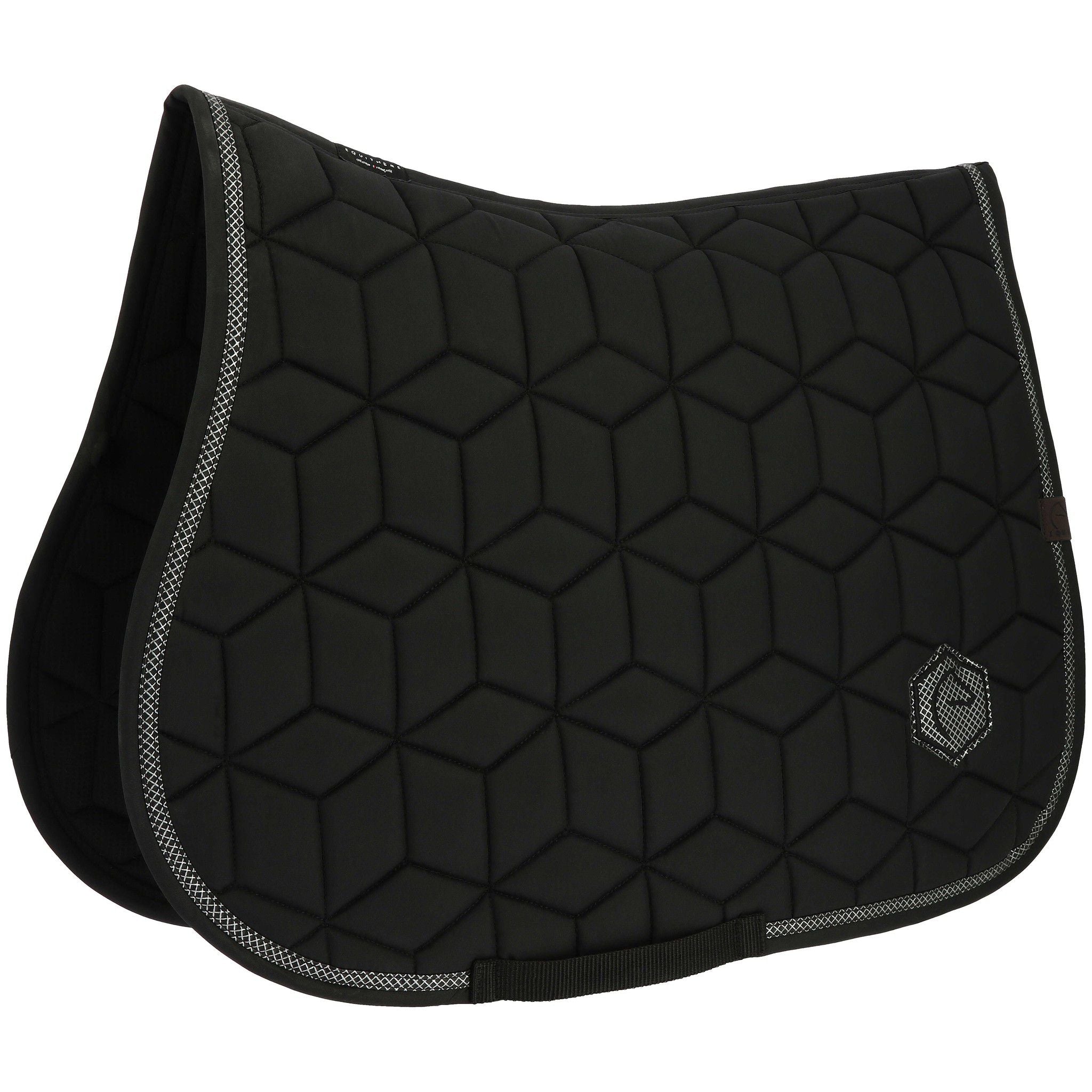 EQUITHÈME Softhex Saddle Pad - All purpose Black 204005002
