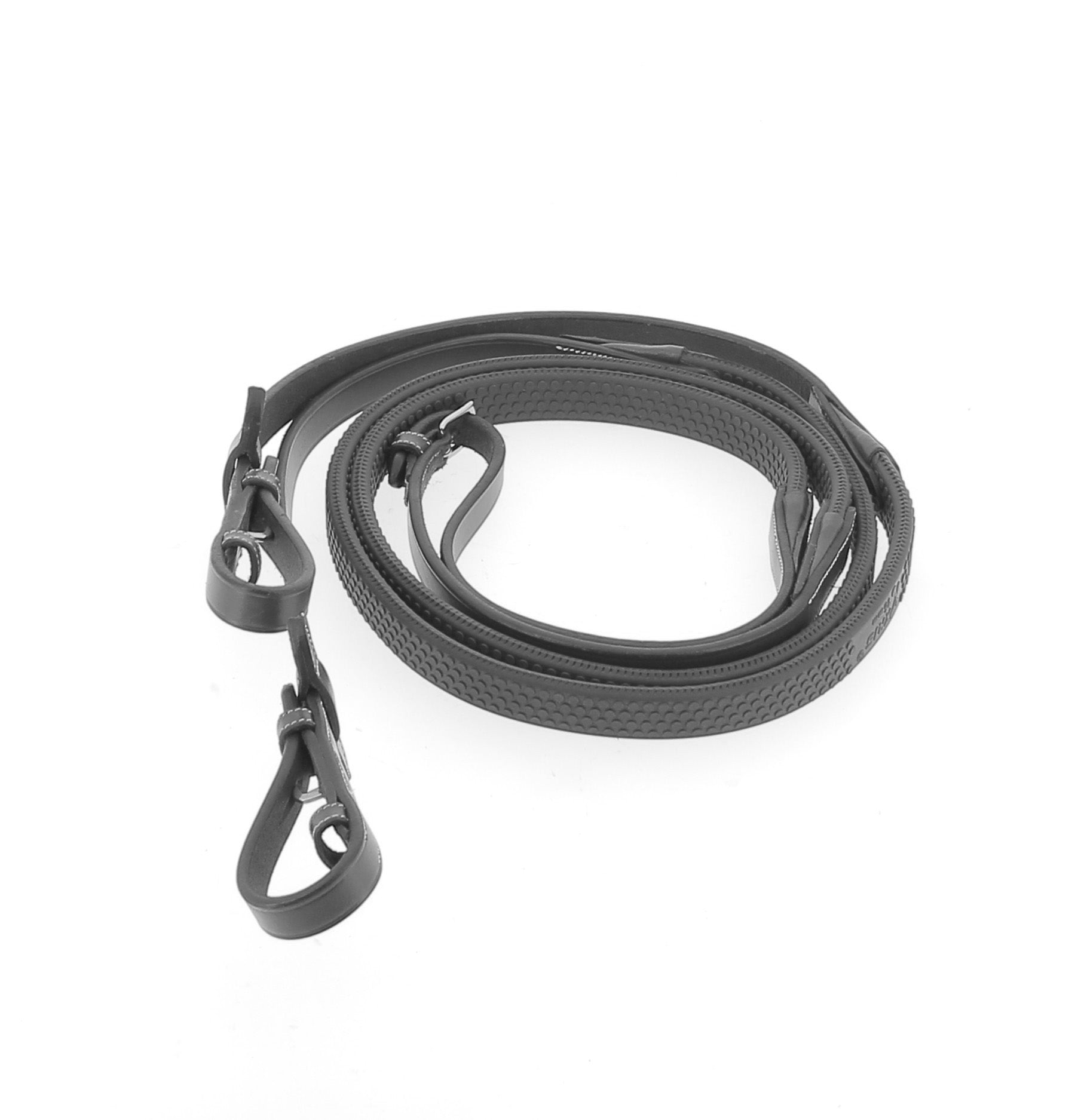 Pénélope Rubber Reins Black