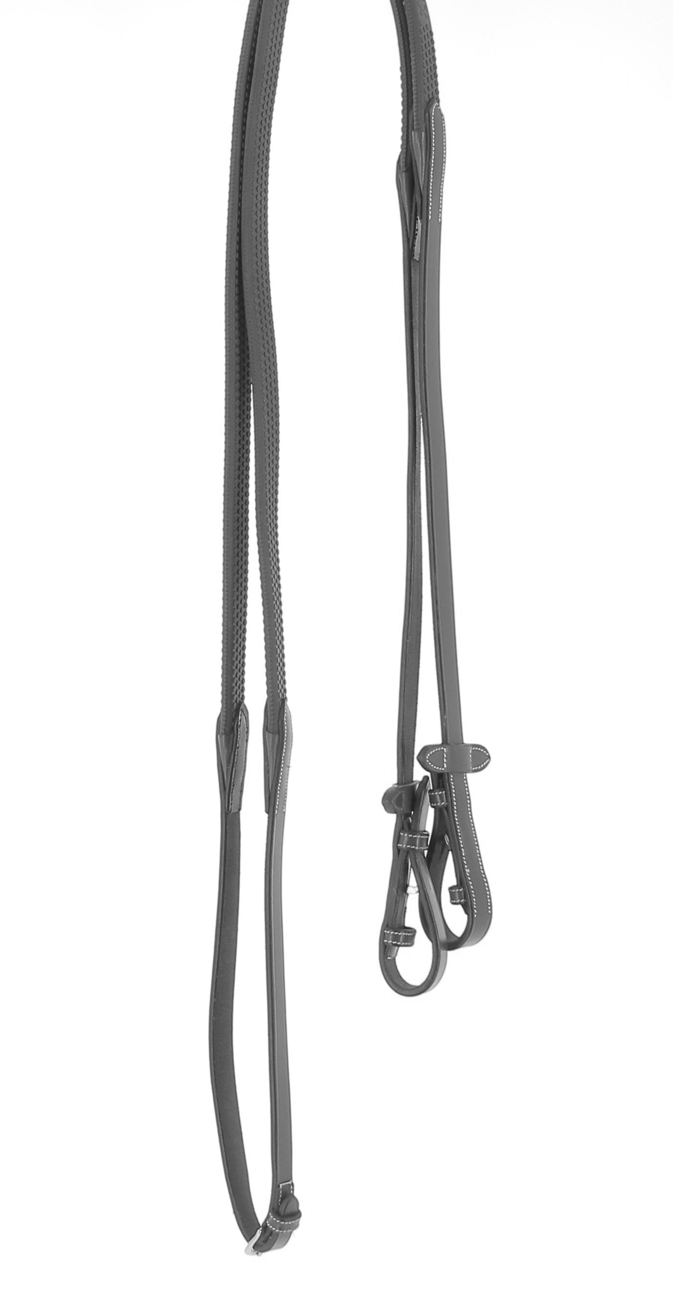 Pénélope Rubber Reins Black