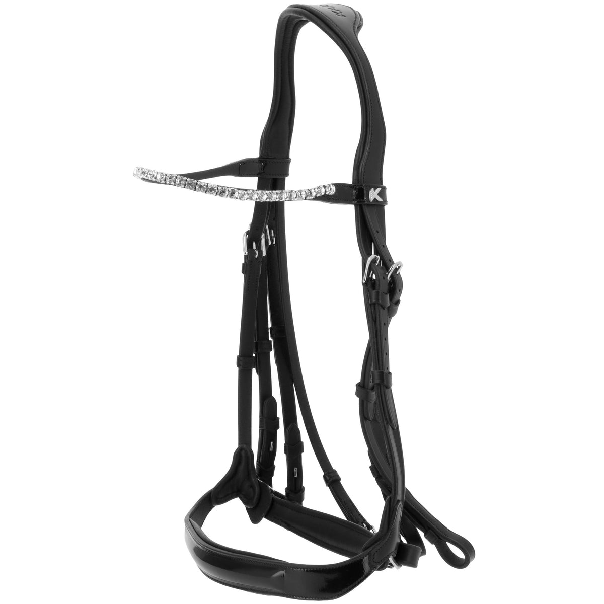 K by EQUITHÈME K-Kurve Bridle - Black - 303010302_packshot_1