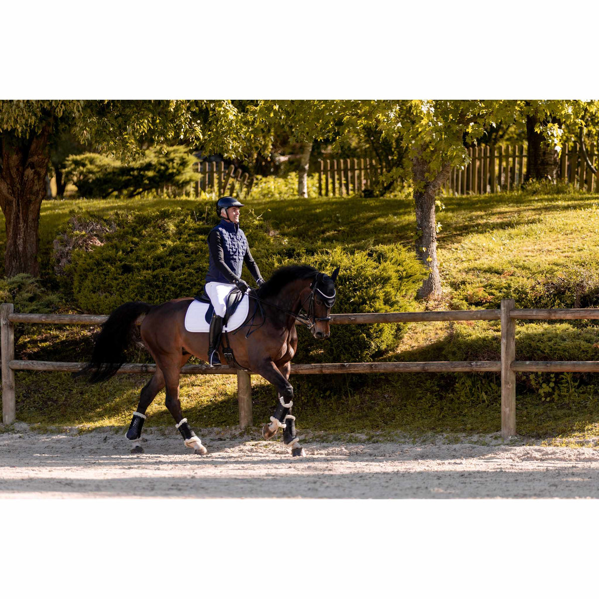 K by EQUITHÈME K-Line Hunter Reins - Black - 305024302_ambi_2