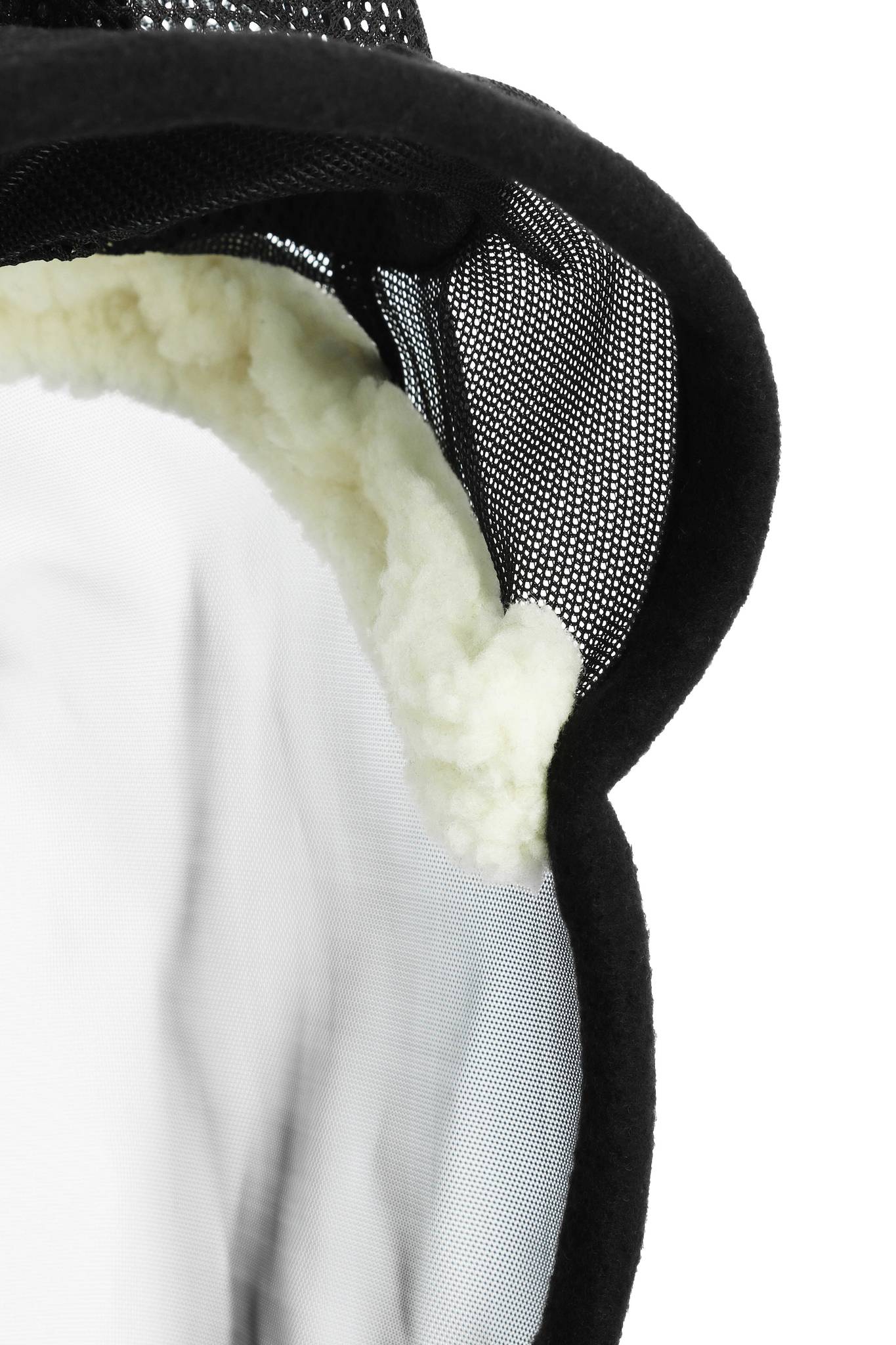 EQUITHÈME 2-in-1 UV Protective Fly Mask Black