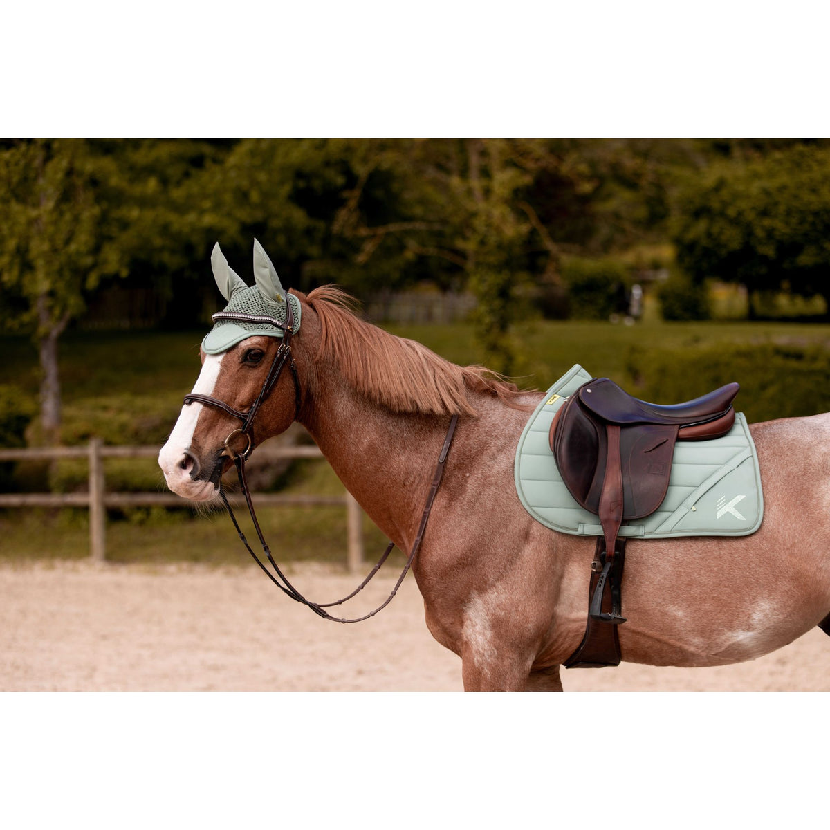 K by EQUITHÈME K-Vega Fly Veil - Dark green - 306895309_ambi_2