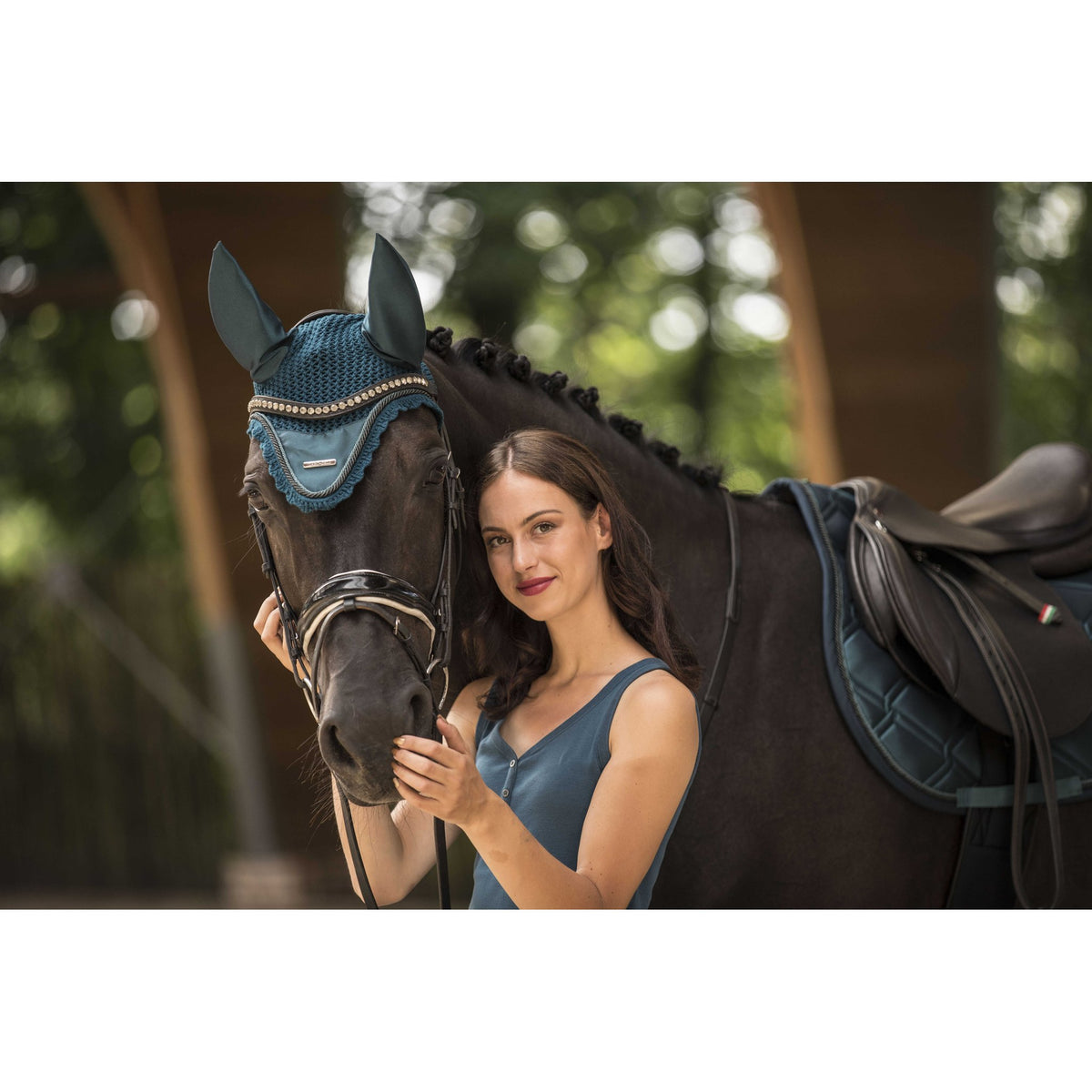 Lami-Cell Aurora Fly Veil - Peacock blue - 320019040_ambi_40