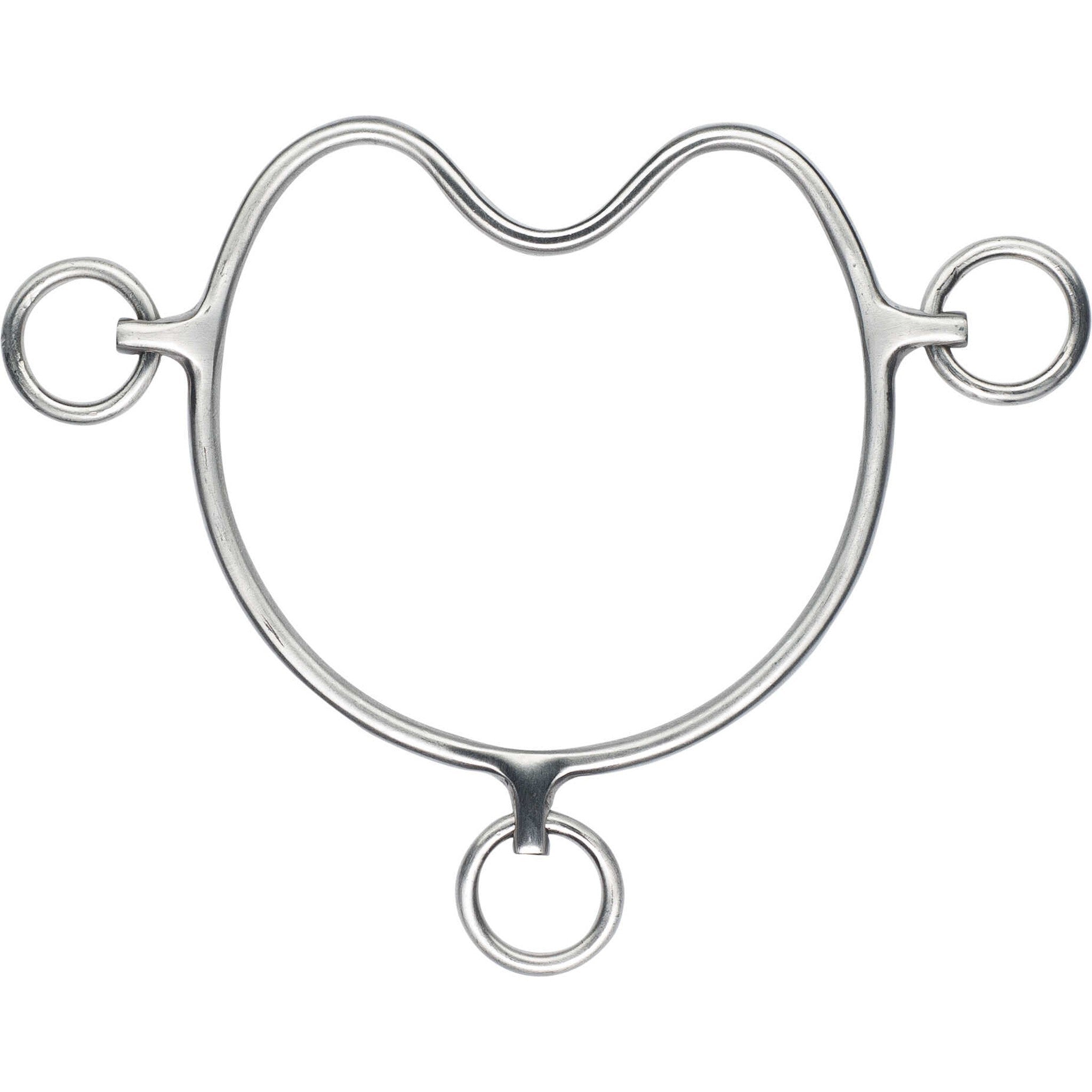 Feeling satin finish stainless steel Chifney bit 606655125