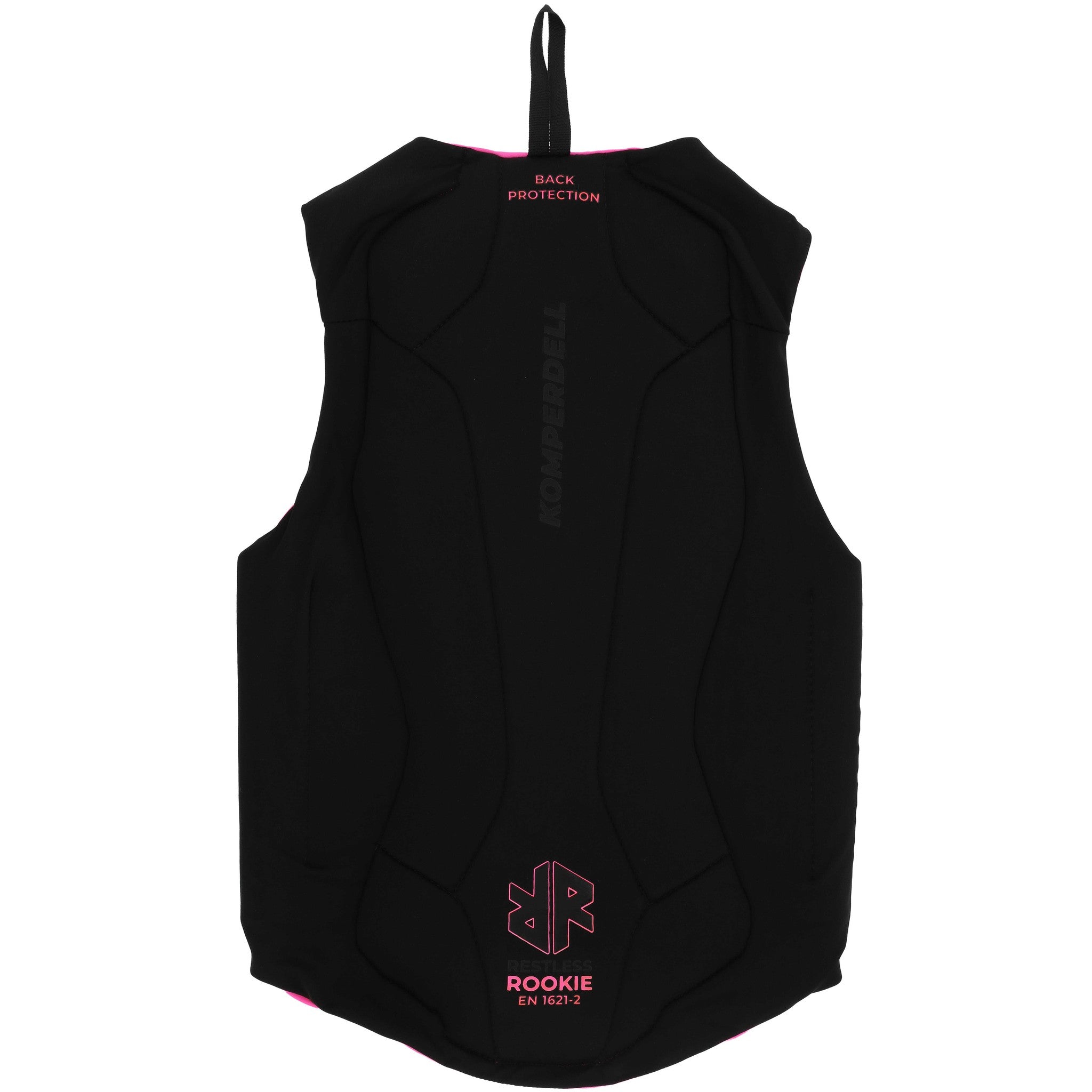 KOMPERDELL Junior Black/Pink Back Protector - 991029006_packshot_2