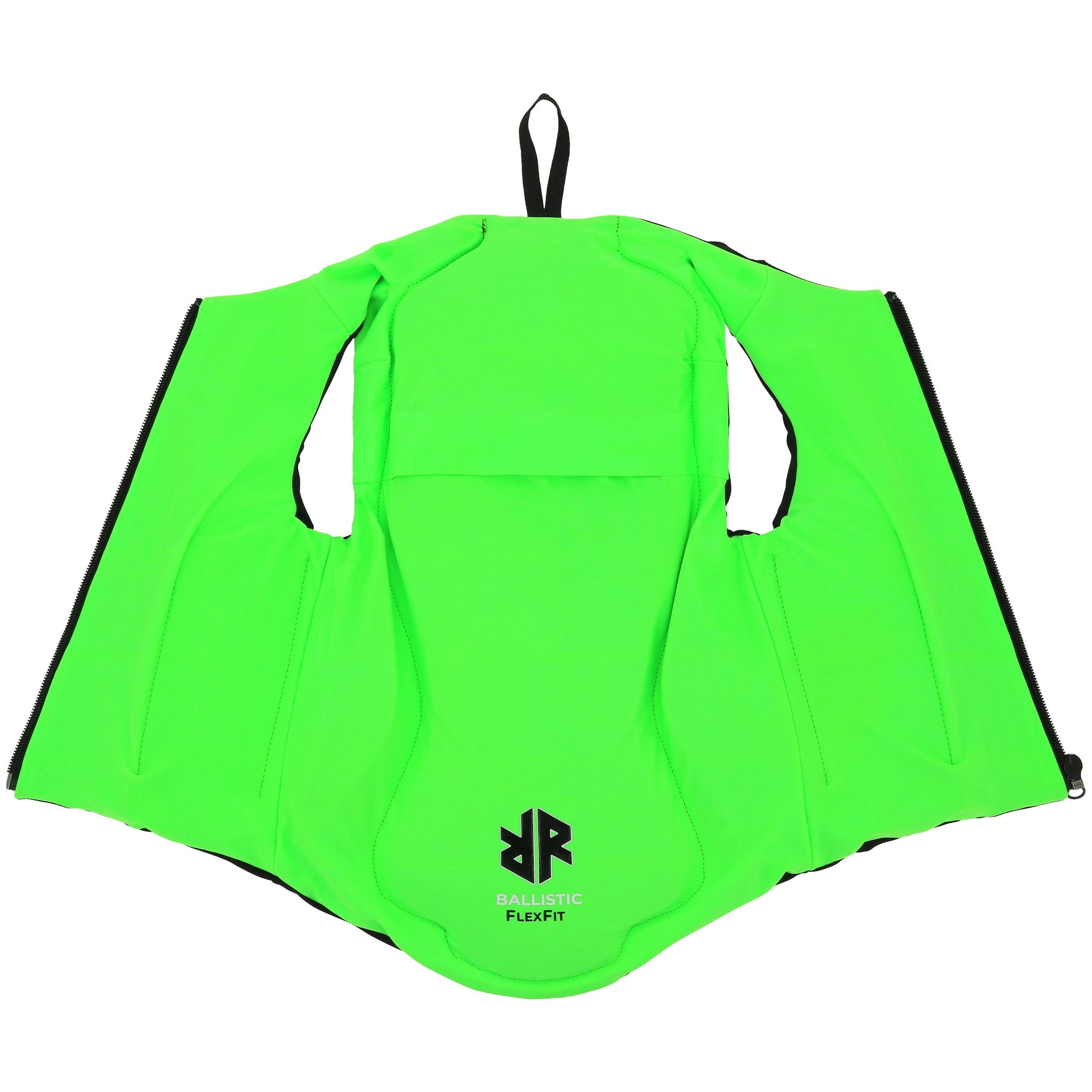 KOMPERDELL Junior Black/Green Back Protector Neon green - 991028006_packshot_3