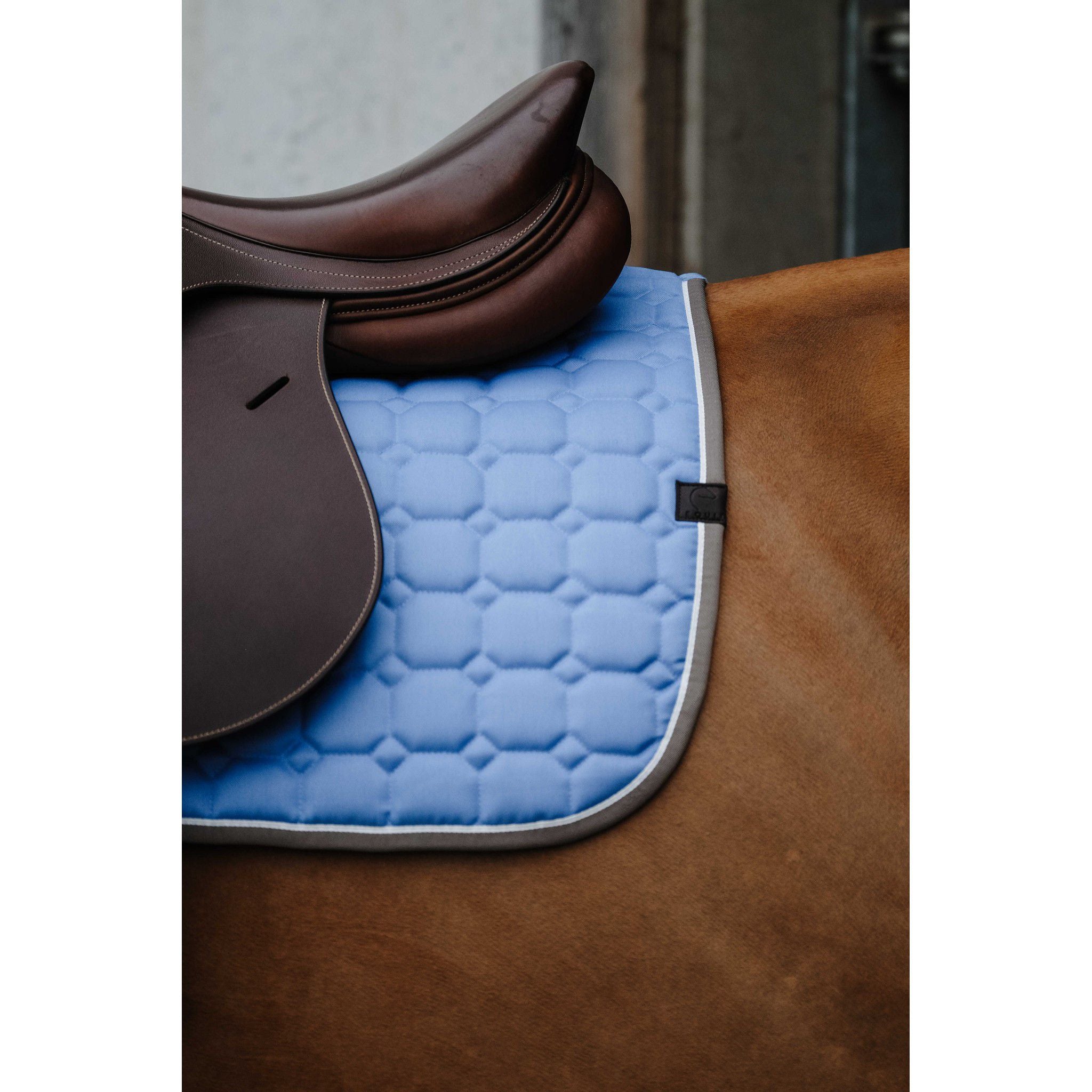 EQUITHÈME Orion saddle pad - All purpose Blue/light blue 204774012