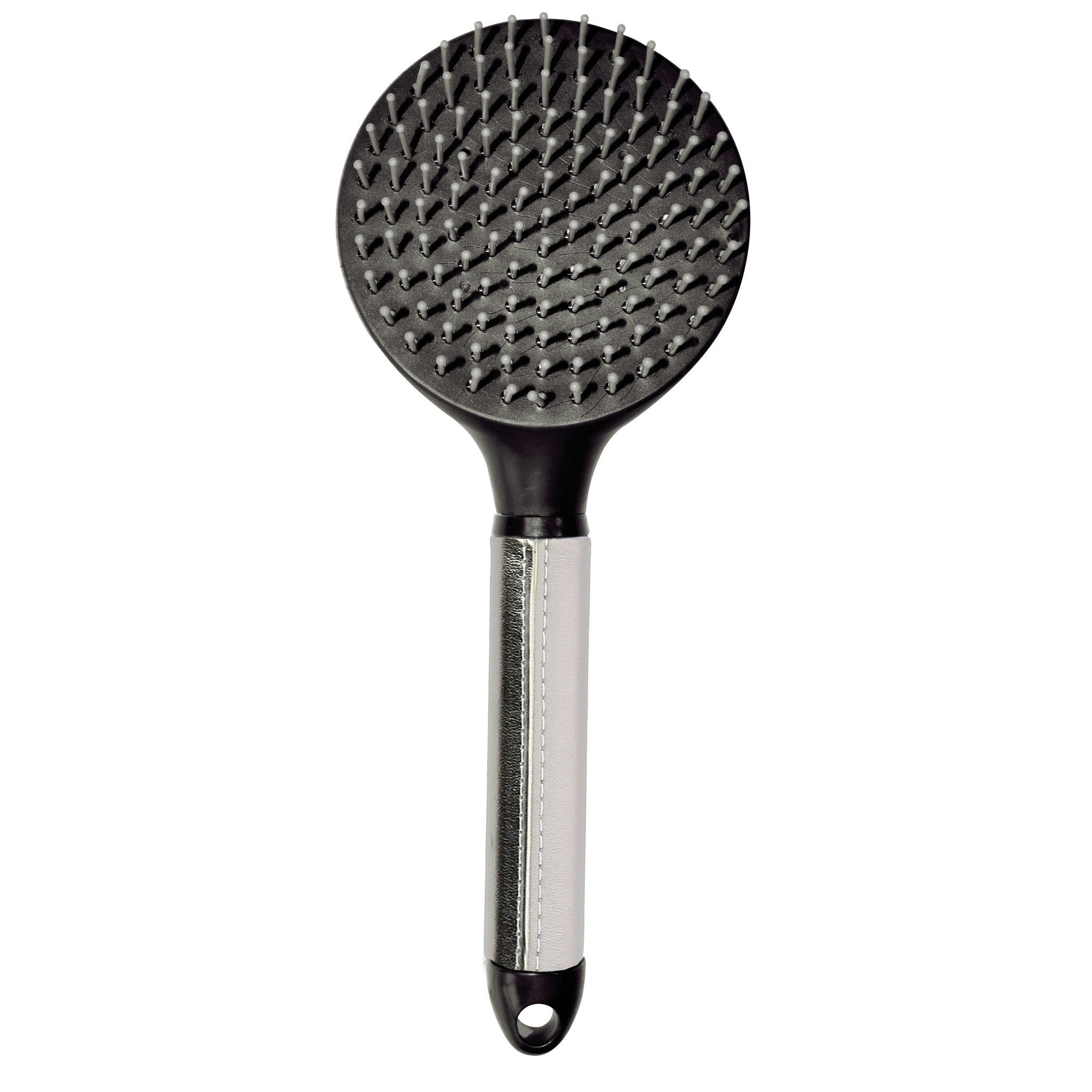 Hippo-Tonic Glossy silver mane and tail brush Grey 700675011