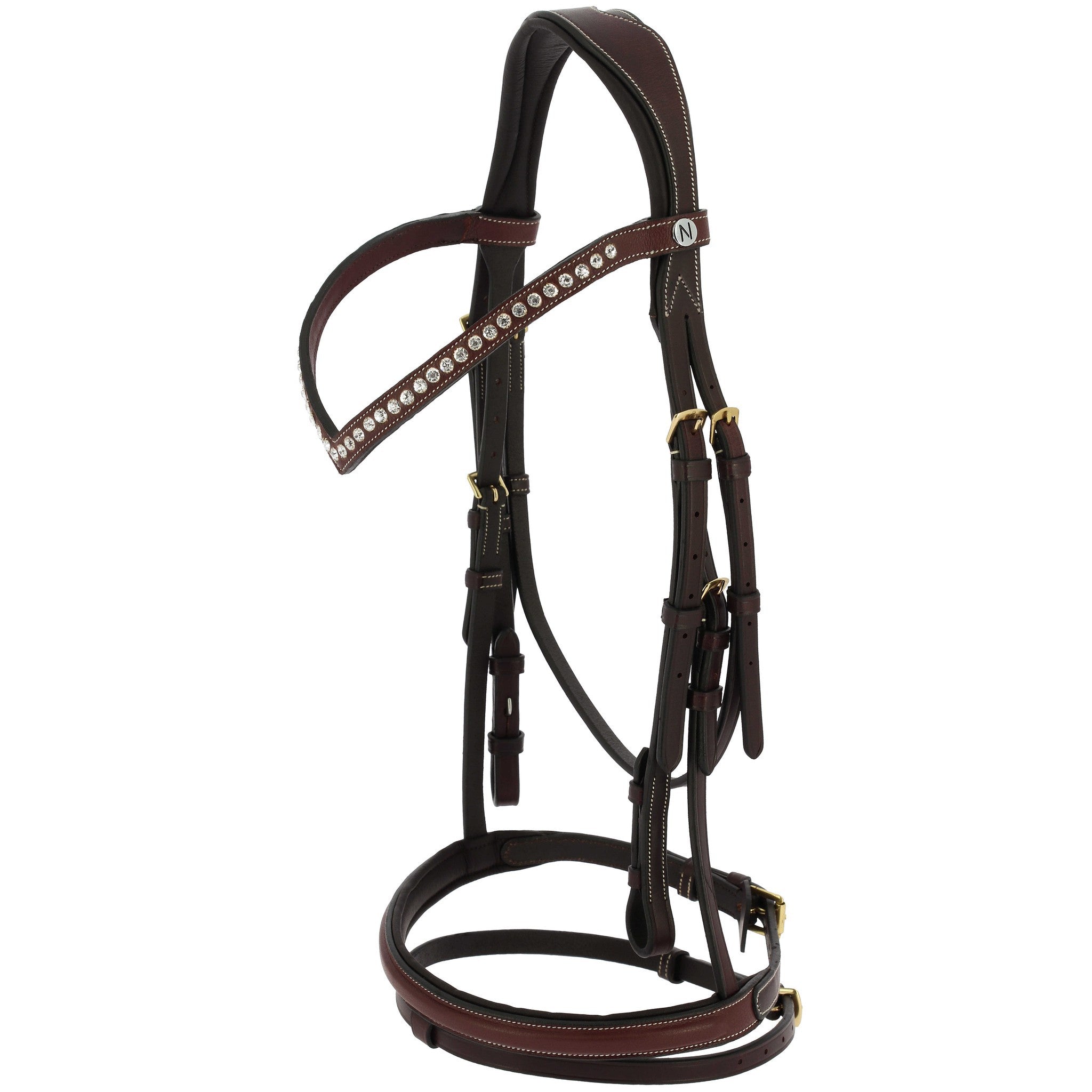 NORTON PRO ATHENA Oiled Leather Bridle Havana 301852318