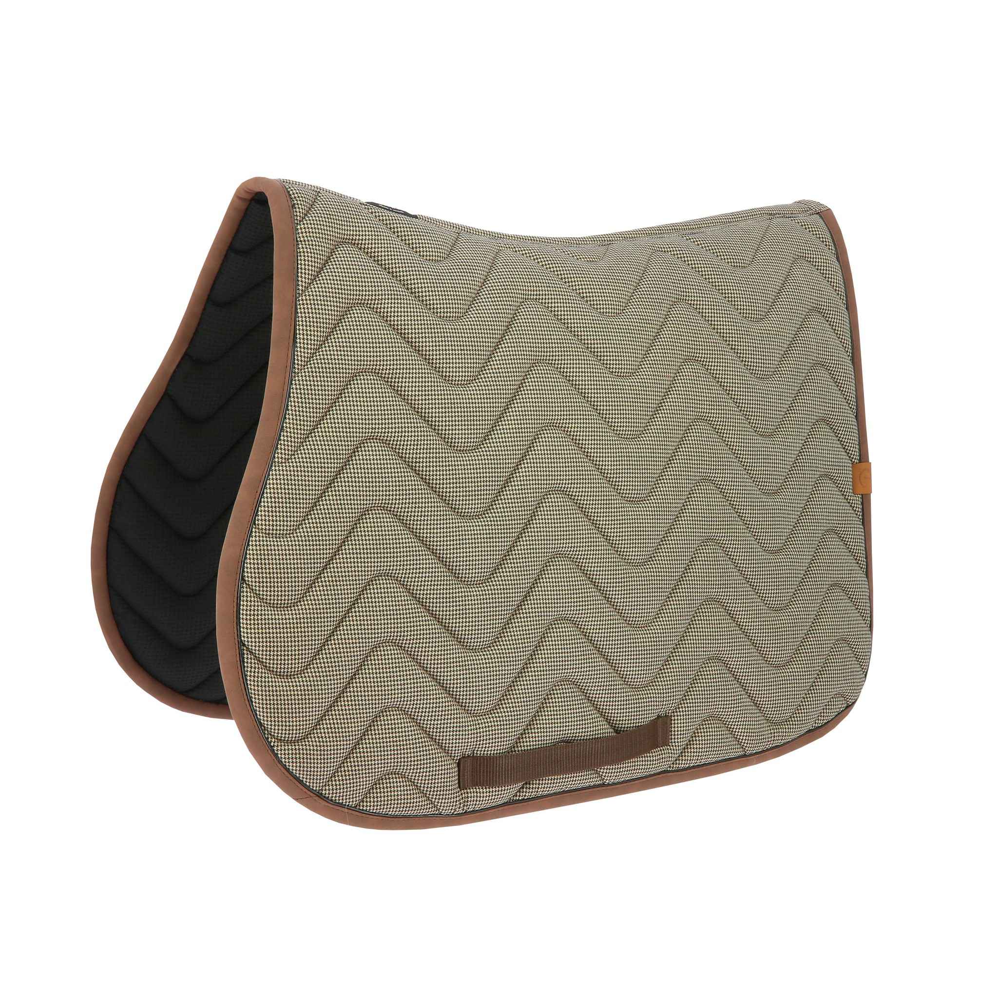 EQUITHÈME Tweedytan Saddle pad - All purpose Beige 204760005