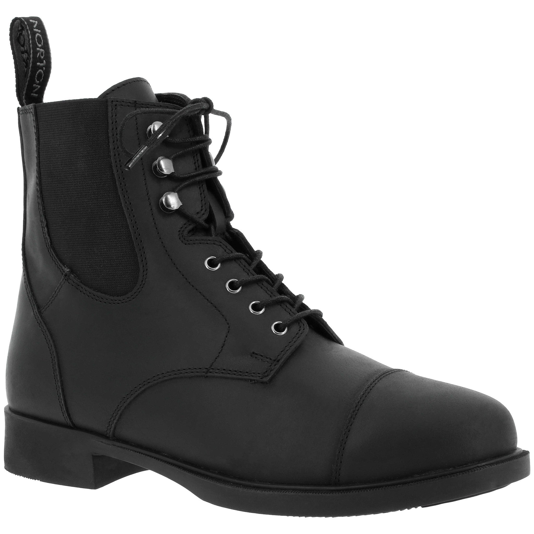 Norton Nîmes Lace-Up Boots Black 914113239