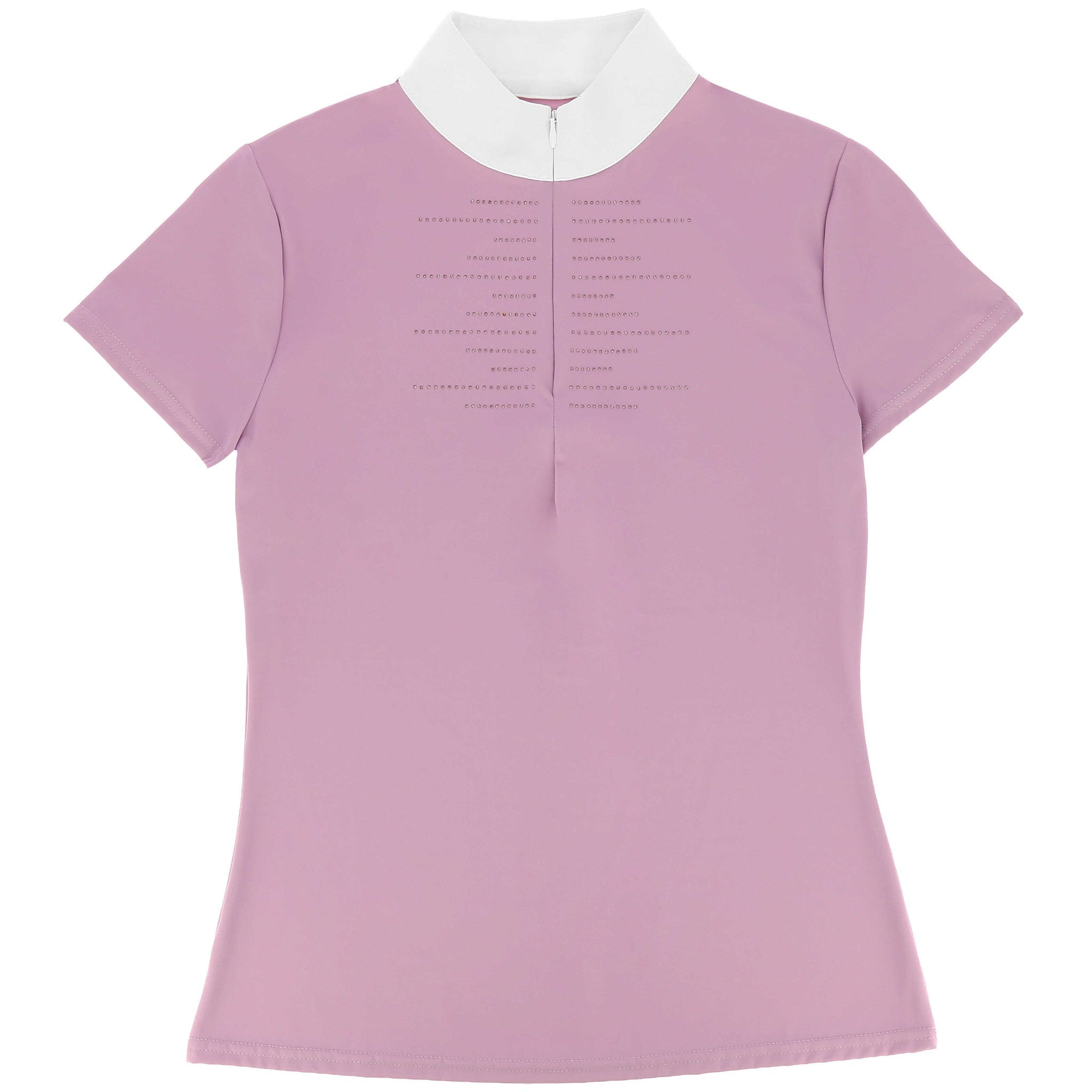 EQUITHÈME Suzanne Competition Polo - Kids Purple - 962135312_packshot_1