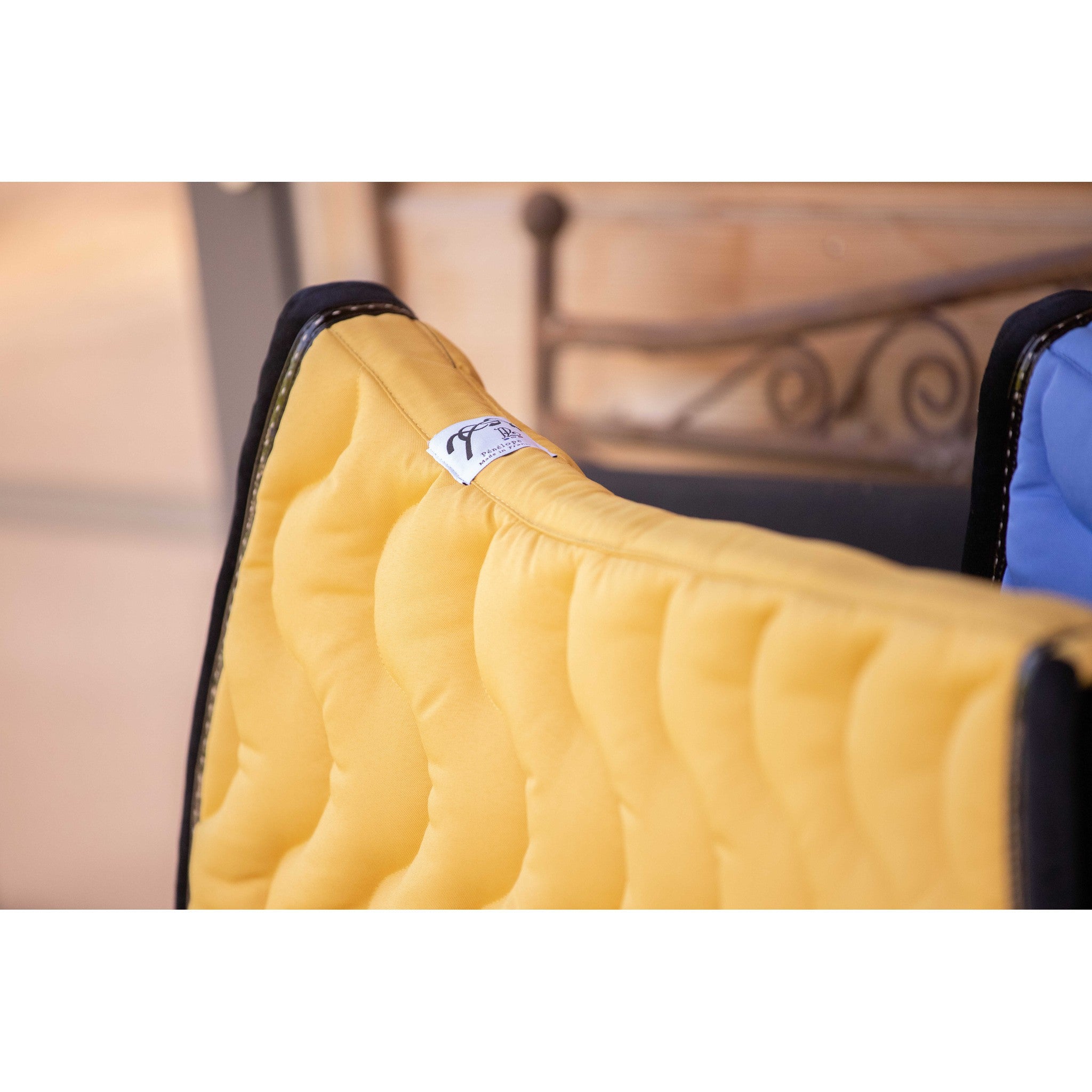 Pénélope Team Saddle Pad - All purpose Yellow/black 204801262