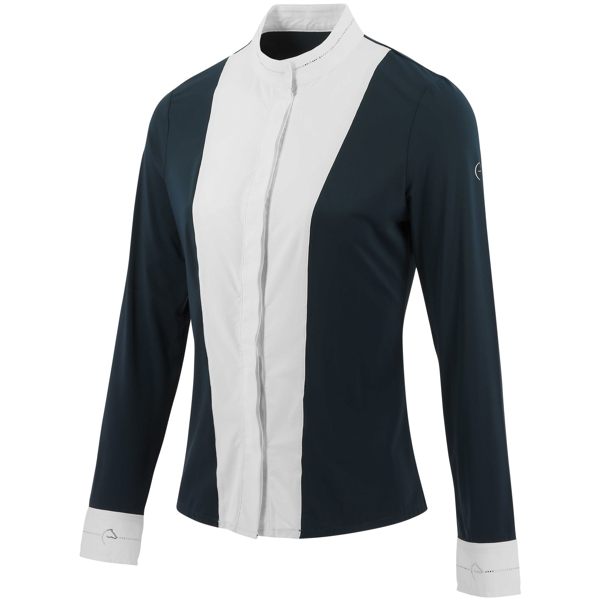 EQUITHÈME Julia Show Shirt - Ladies Navy blue 962099072