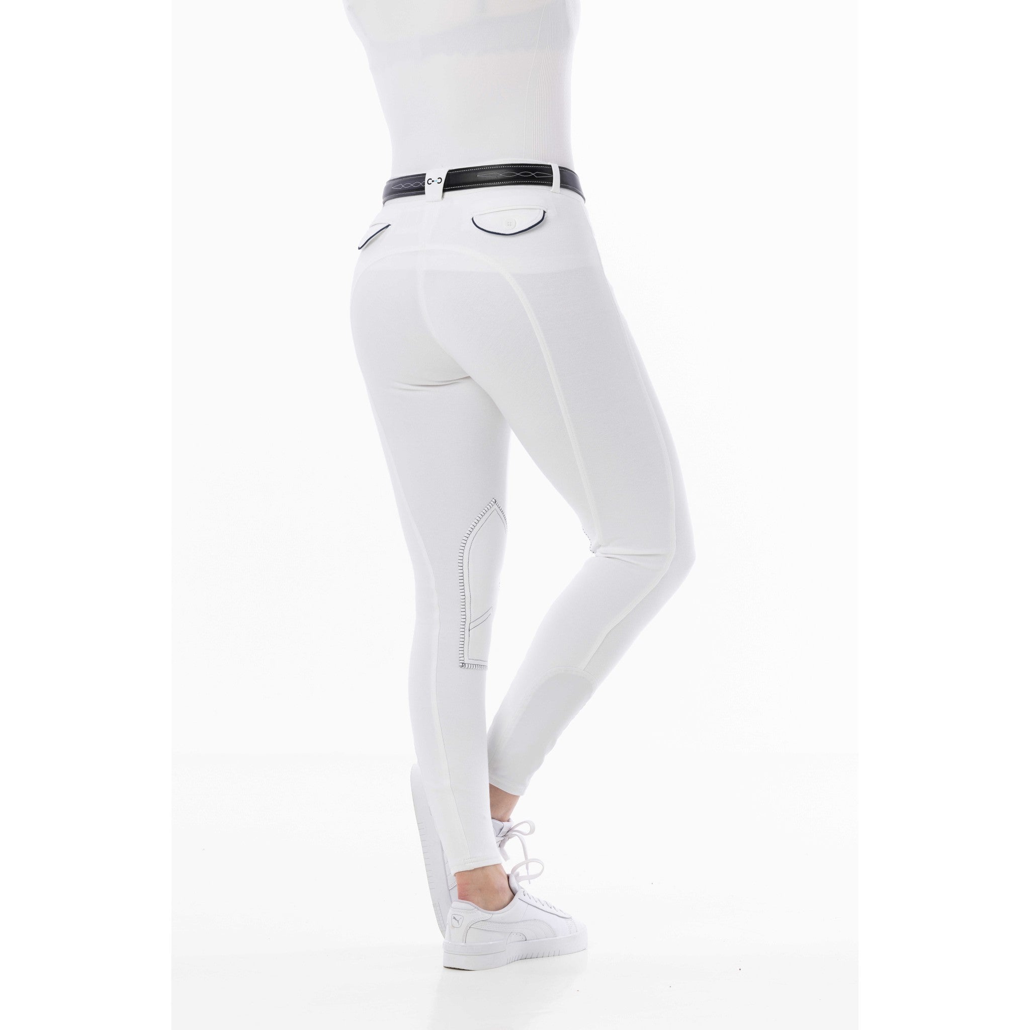 Riding World Alexandrie Breeches - Ladies White 989412136
