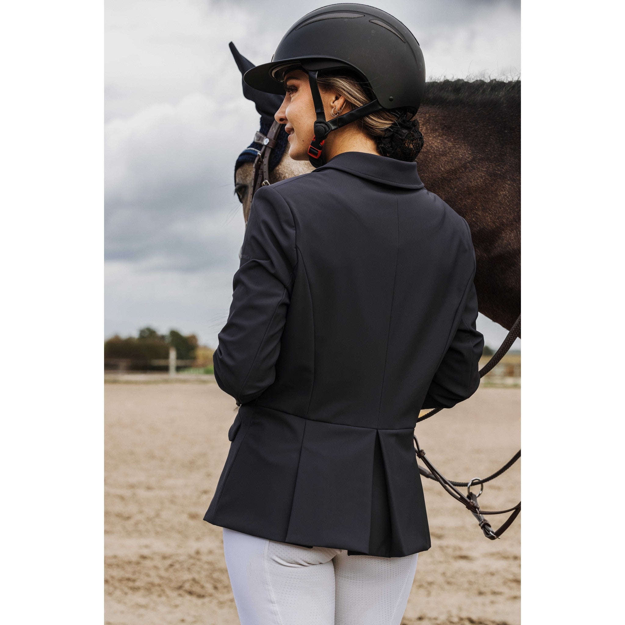 EQUITHÈME Nancy Show Jacket - Ladies Grey 988527136