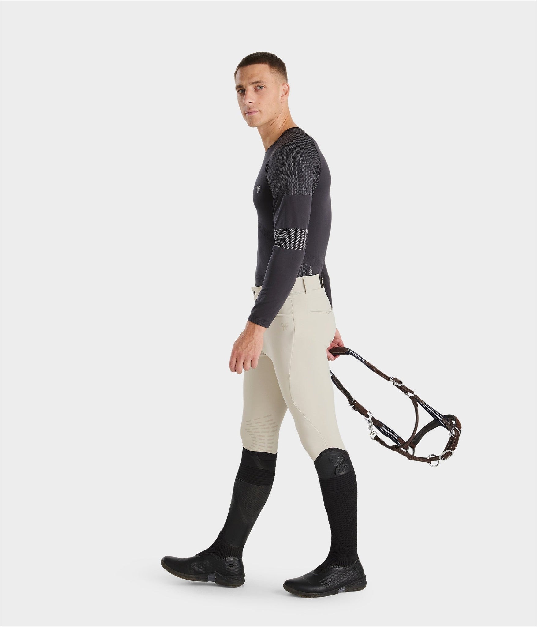 Horse Pilot X Perform Iconic Breeches Men - Hunter