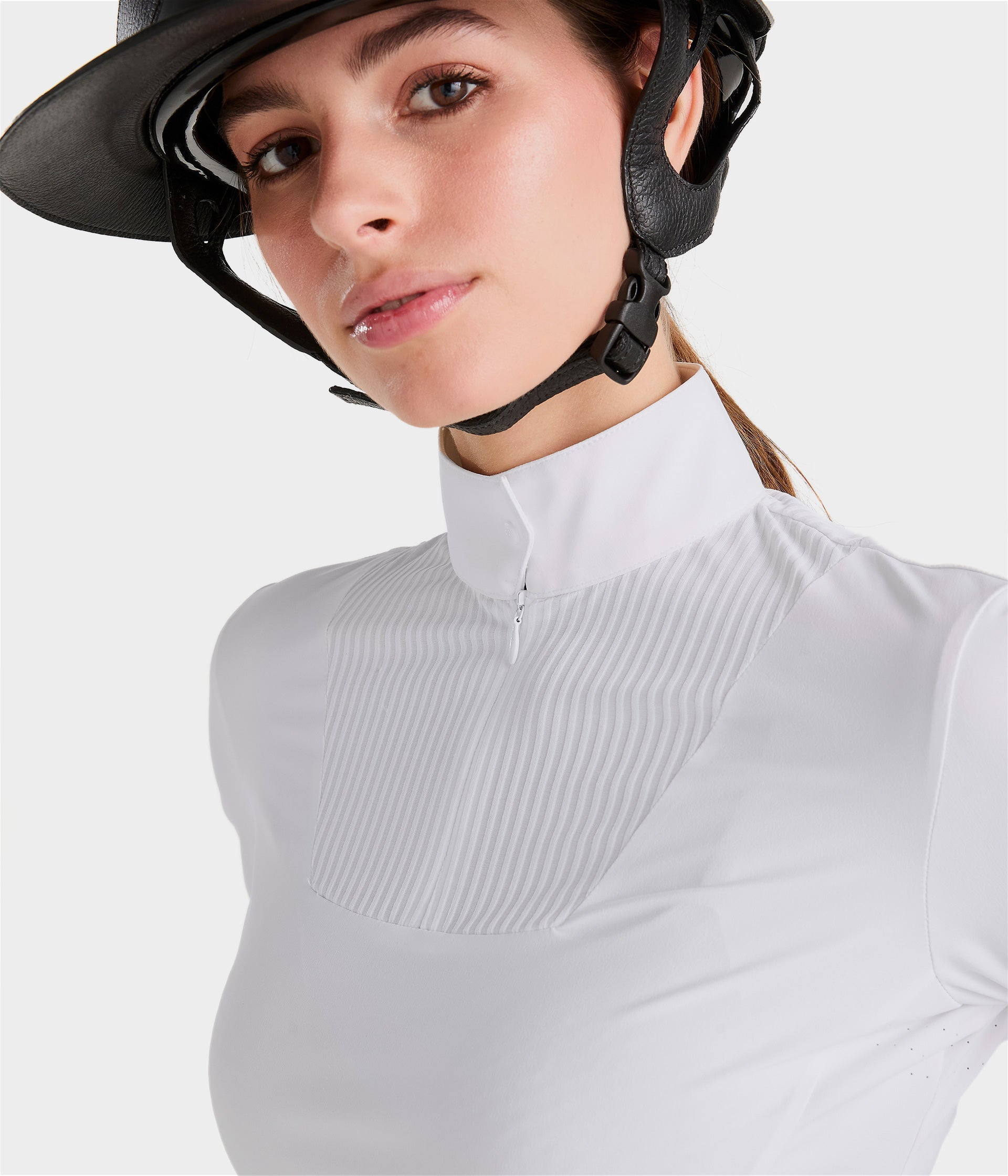 HORSE PILOT Aeris competition Shirt LS Women - White