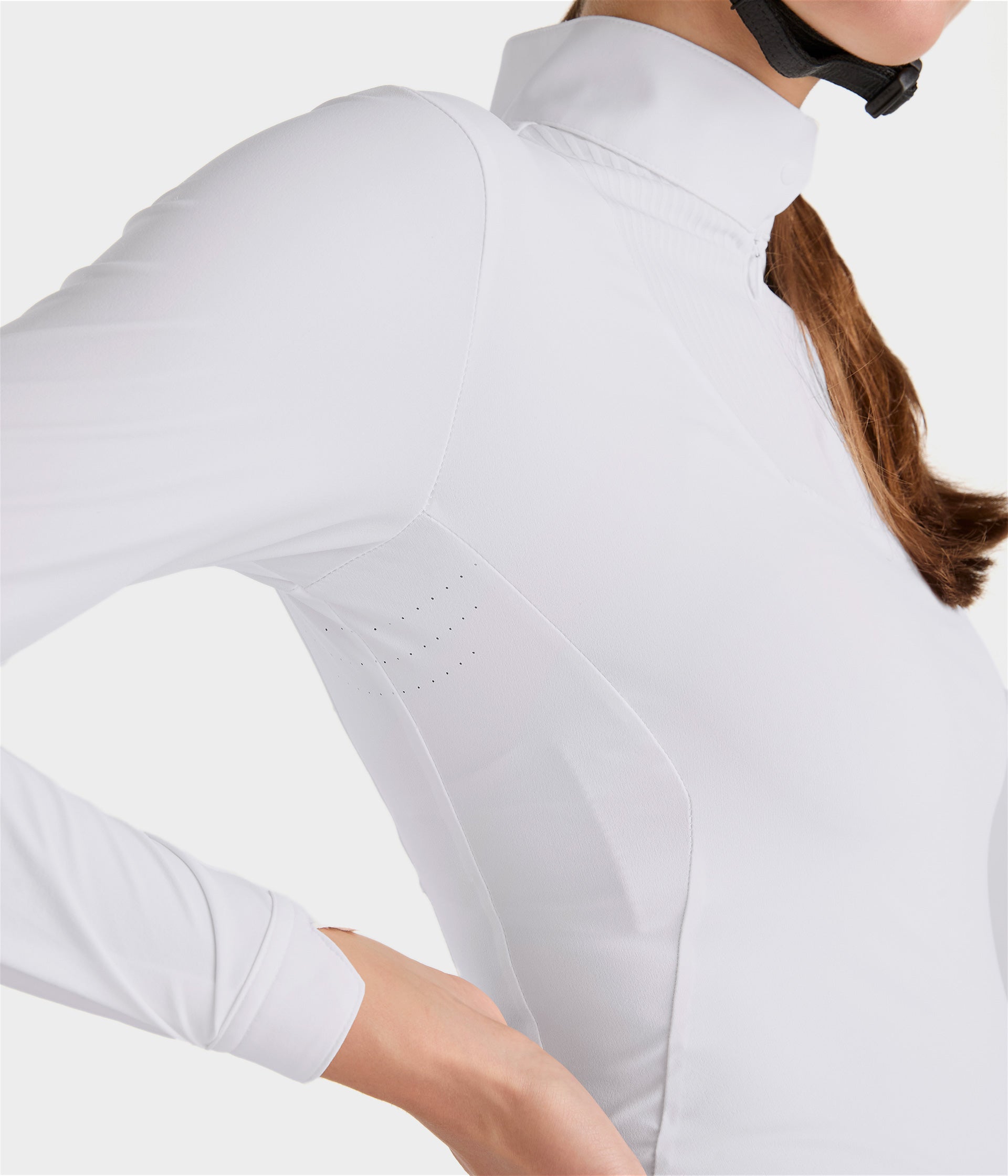 HORSE PILOT Aeris competition Shirt LS Women - White