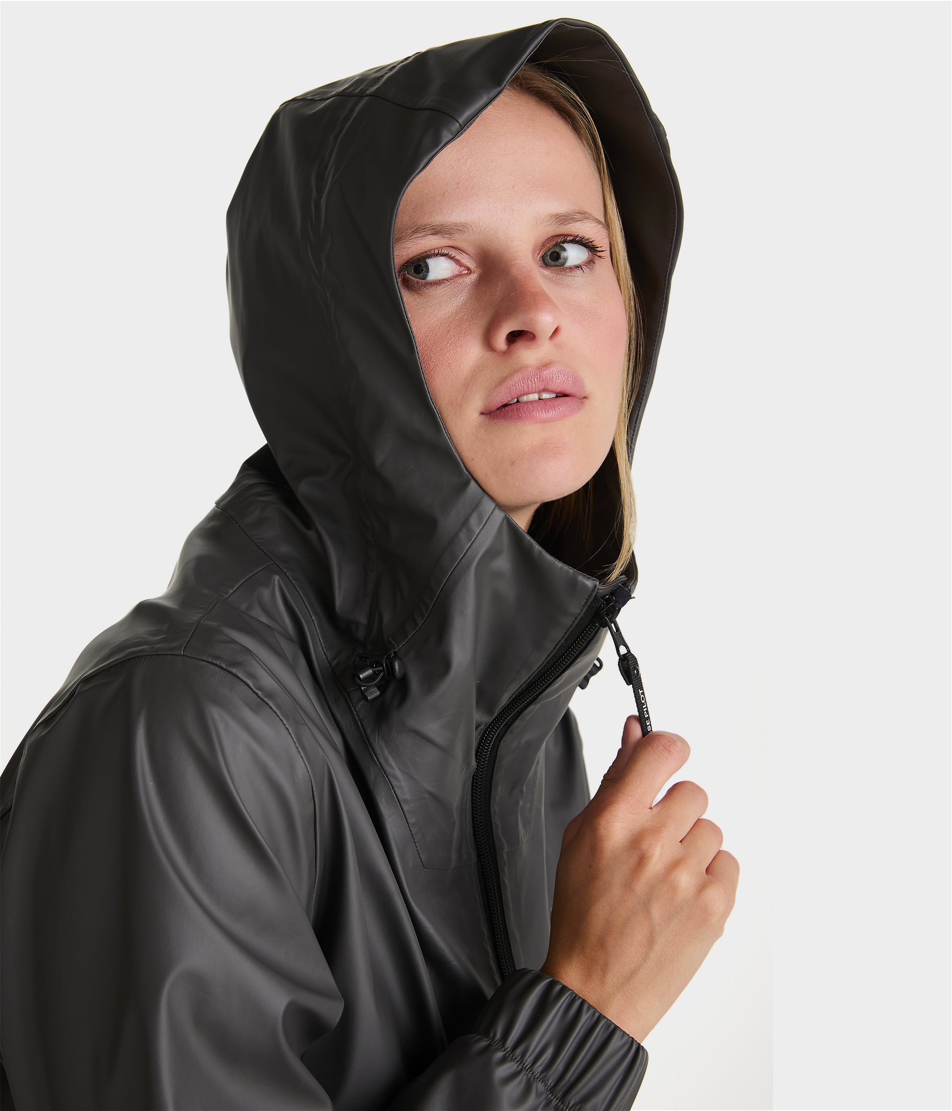 HORSE PILOT Raintech Jacket Women - Iron
