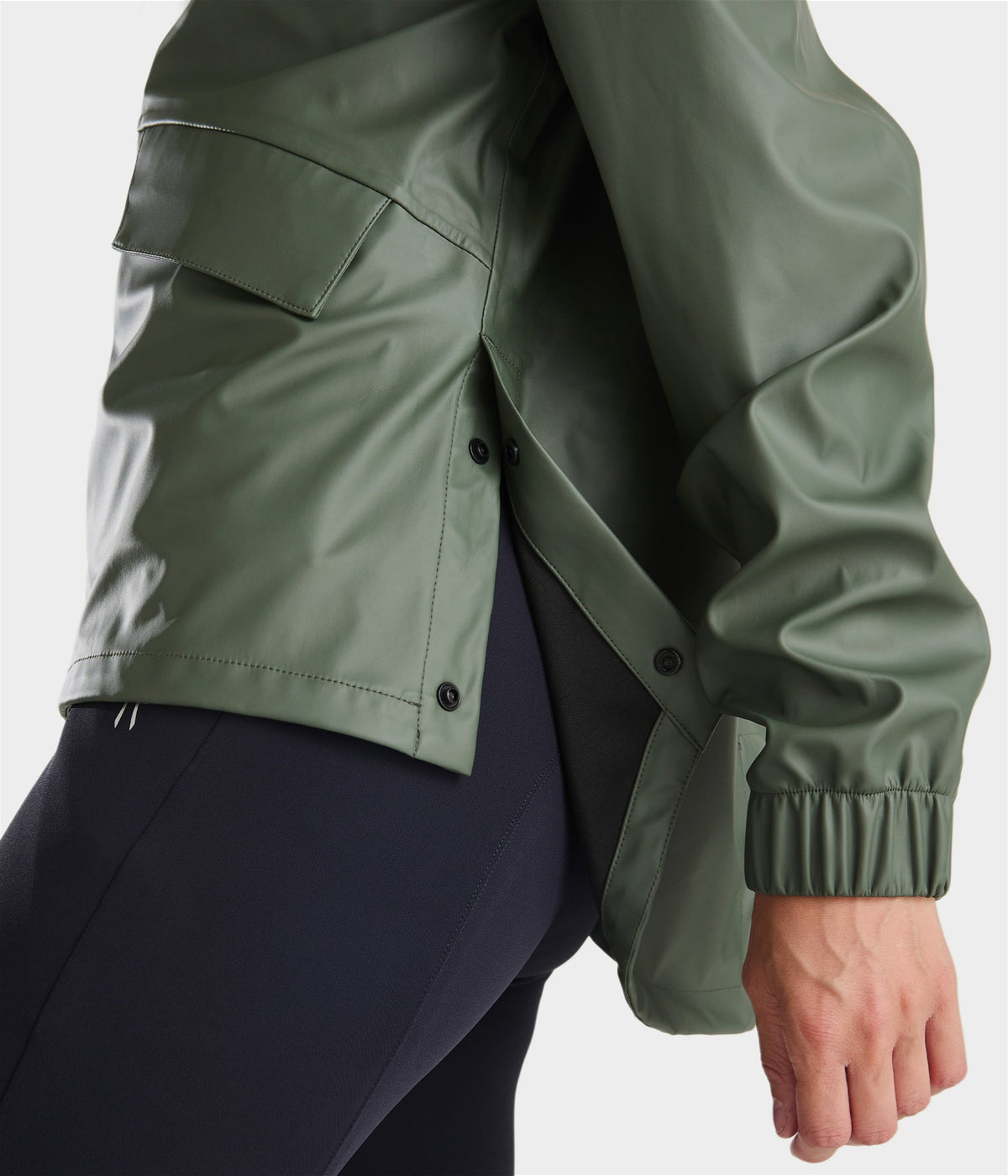 Horse Pilot Raintech Jacket Women - Forest Night