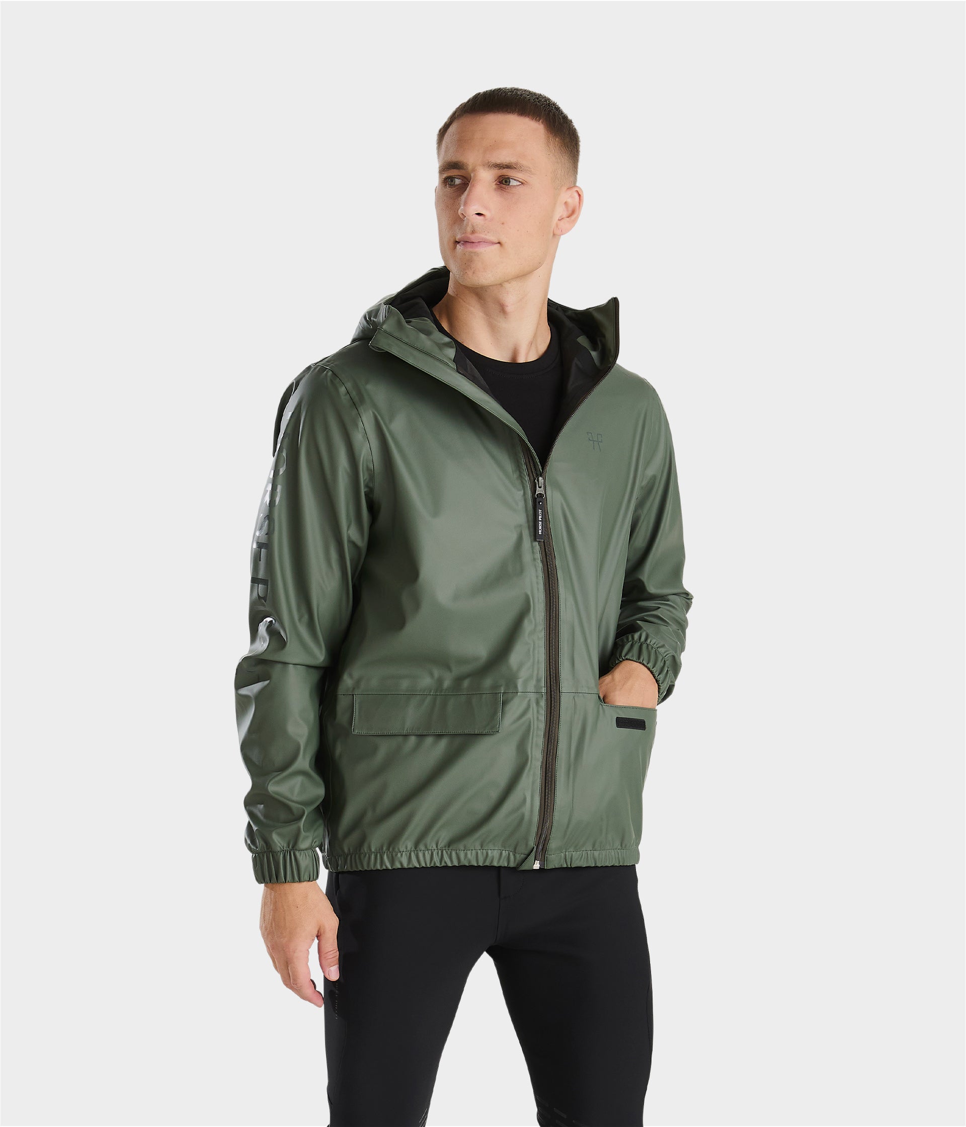 HORSE PILOT Raintech Jacket Men - Forest Night